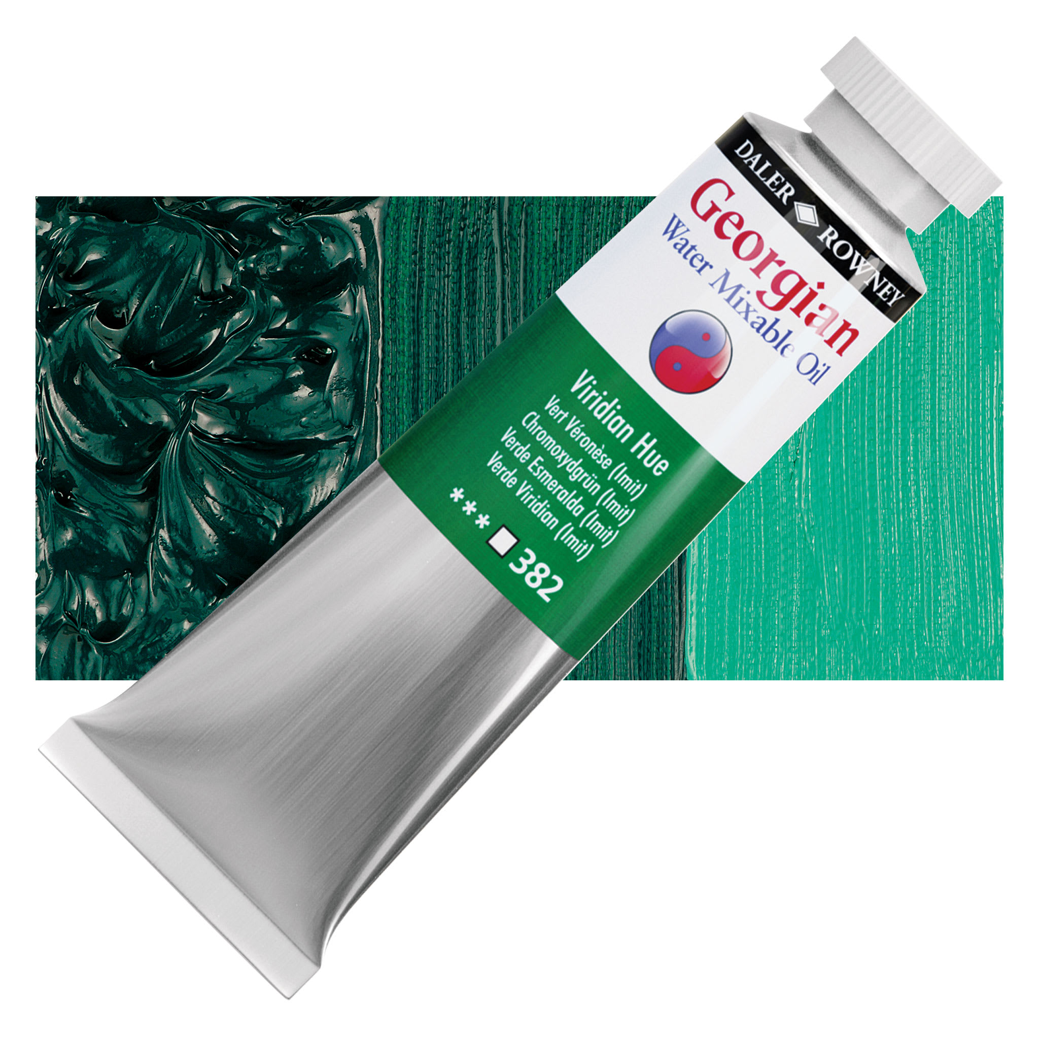 Georgian Water Mixable Oil - Viridian Hue, 37 ml