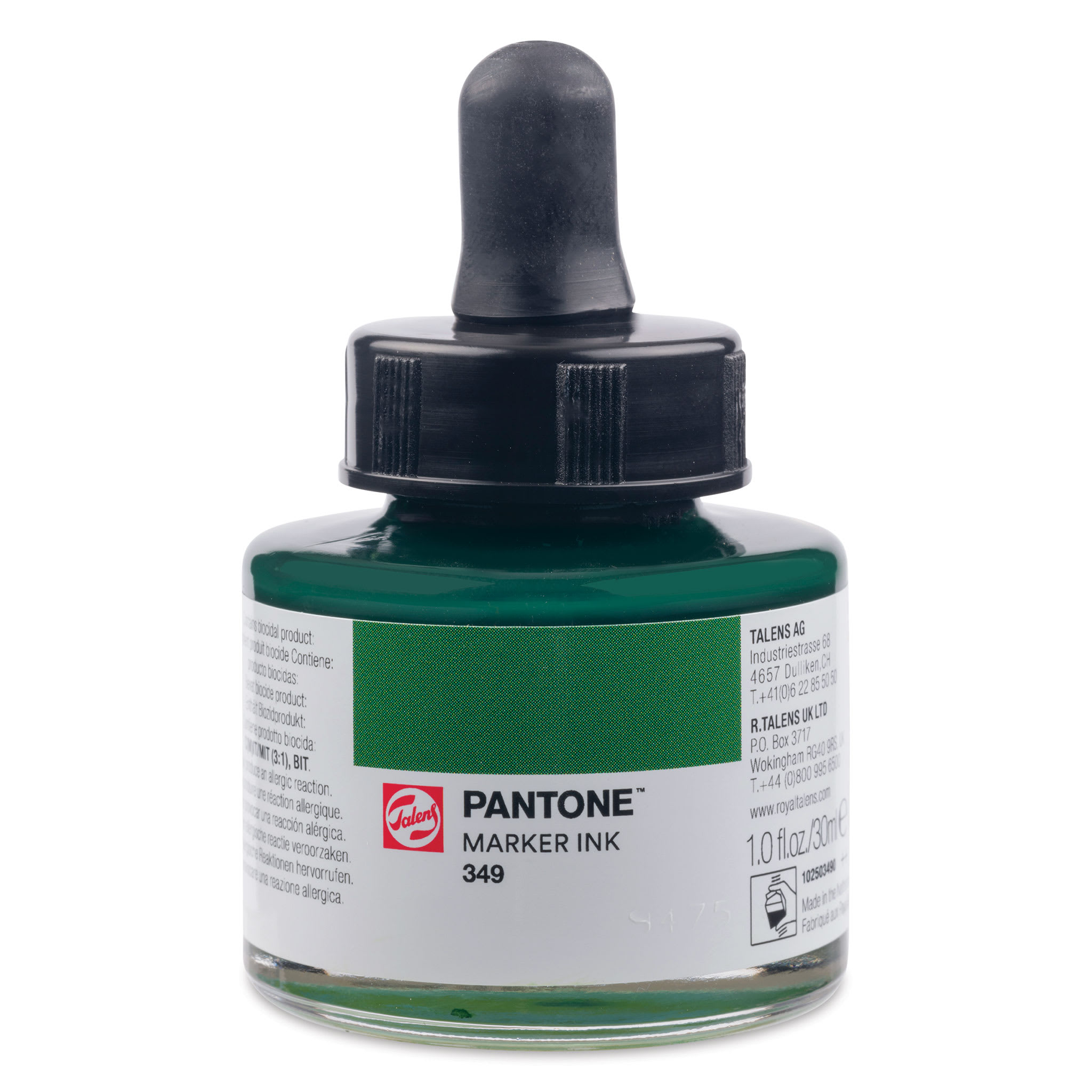 Talens Pantone Marker Ink Refill - 349, 30 ml