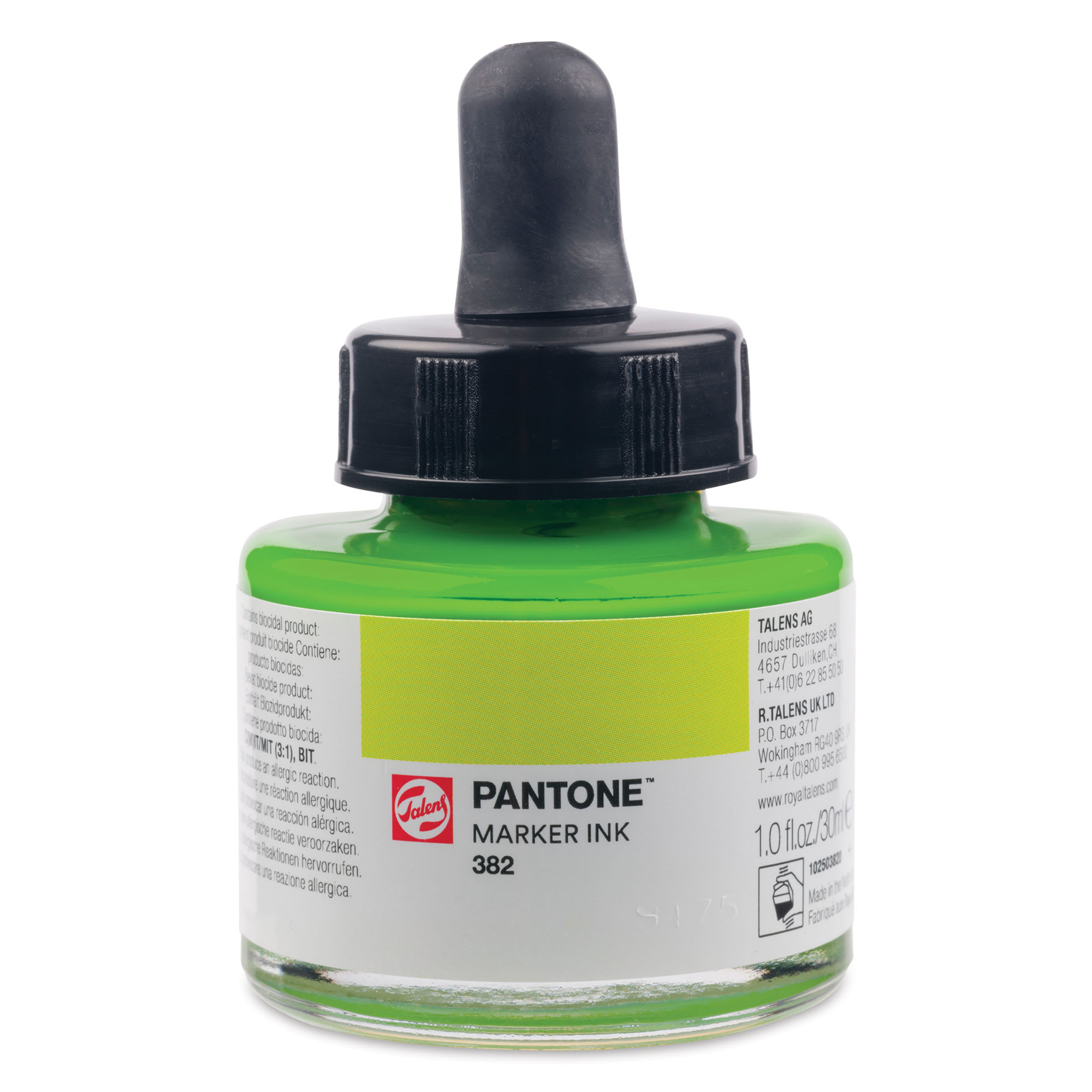 Talens Pantone Marker Ink Refill - 382, 30 ml