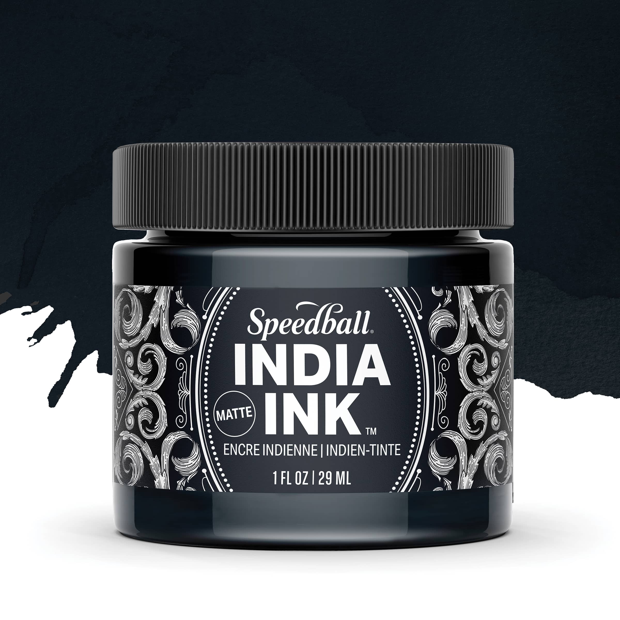 Speedball® 1 oz India Ink in Black Velvet | 1 fl oz