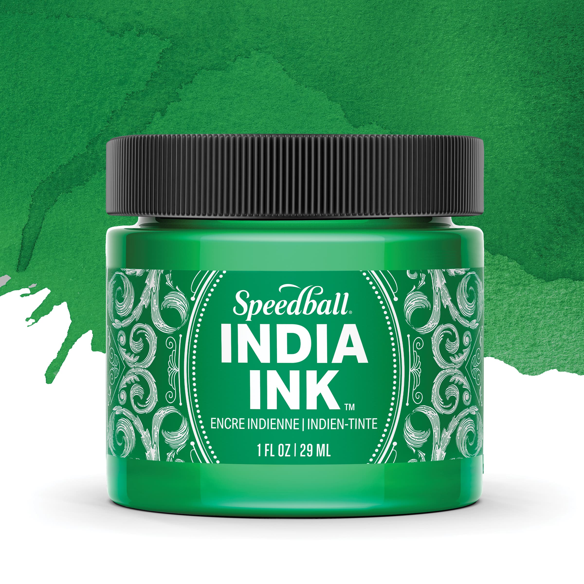 Speedball® 1 oz India Ink in Bright Emerald | 1 fl oz