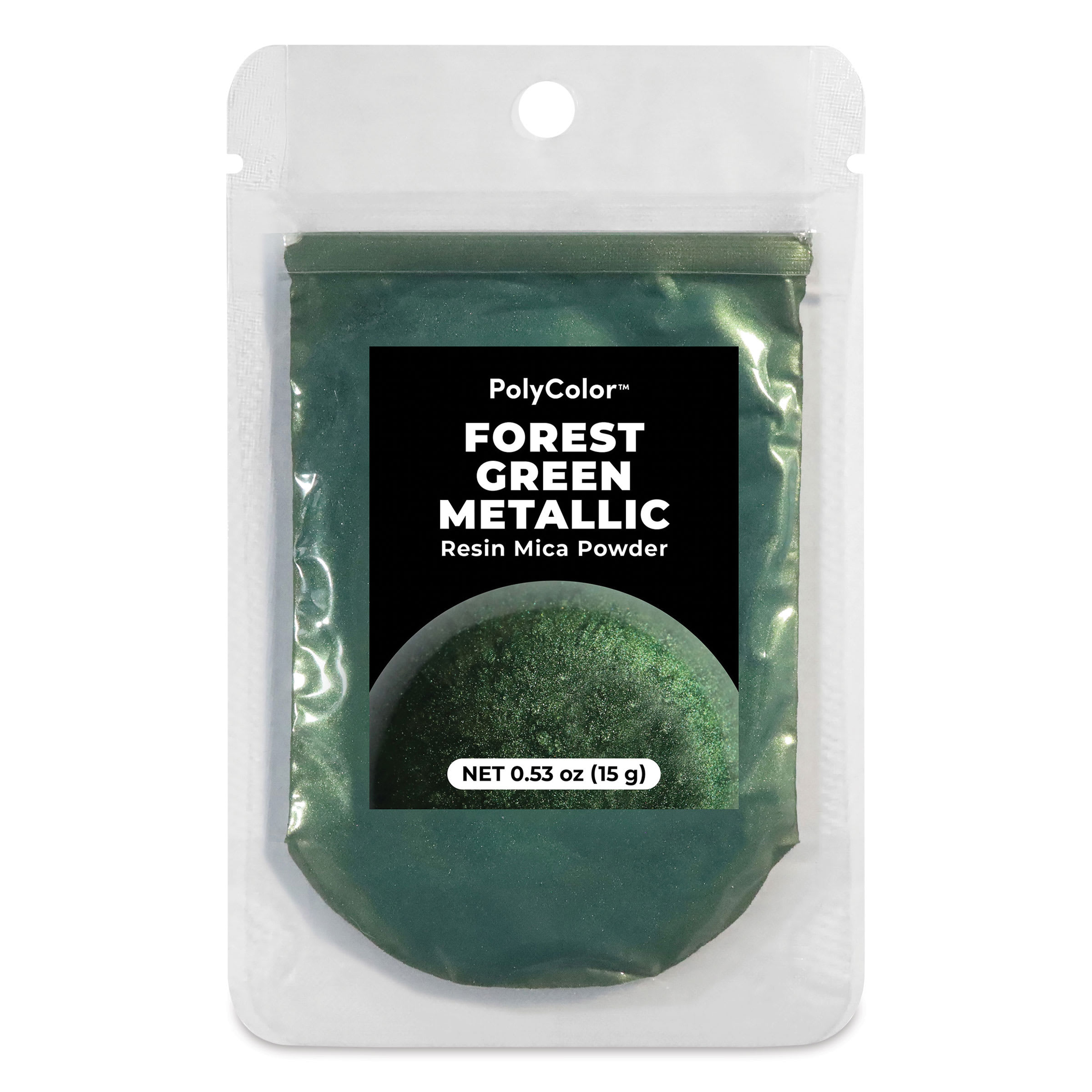 PolyColor Resin Pigment Powder - Forest Green, 15 g