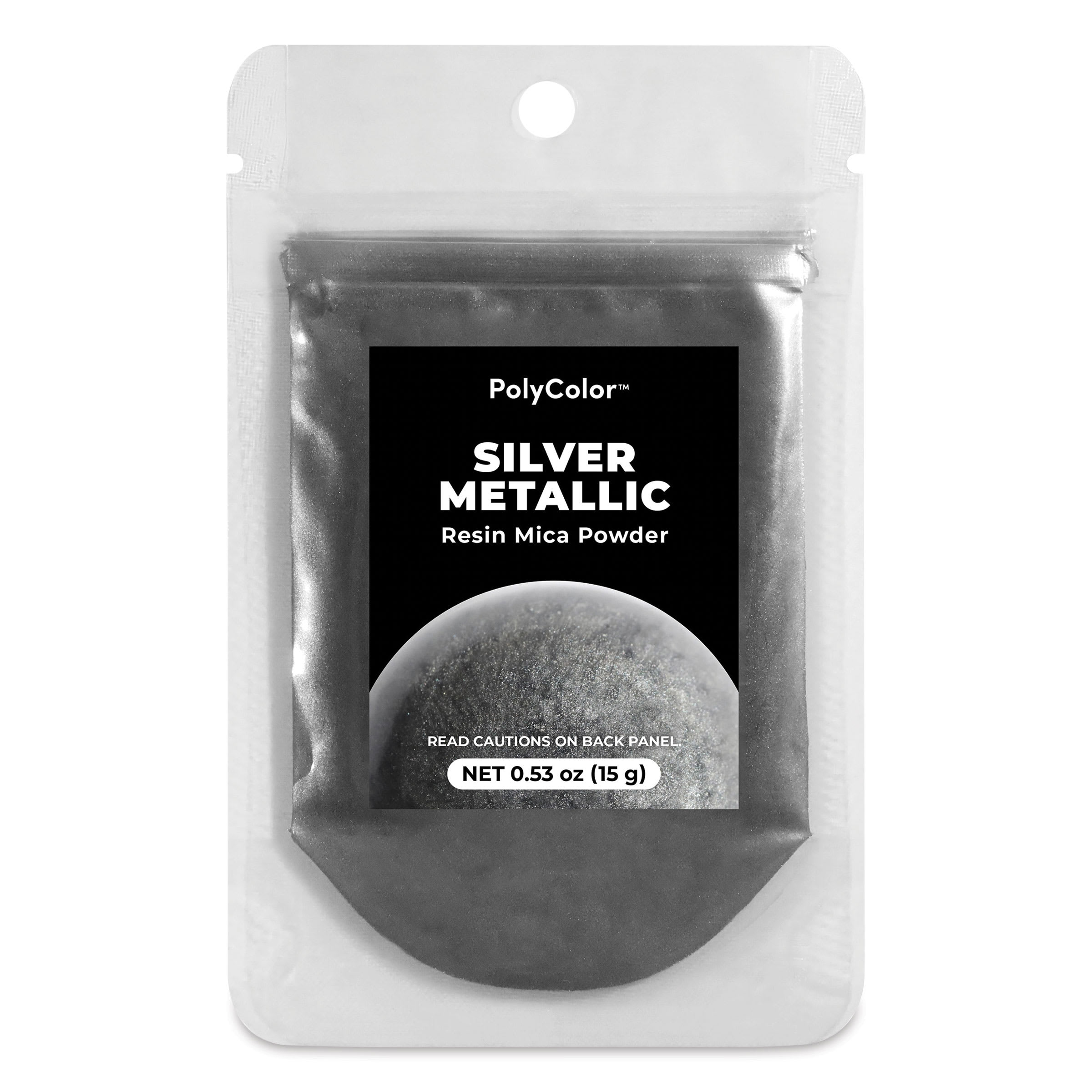 PolyColor Resin Pigment Powder - Silver, 15 g