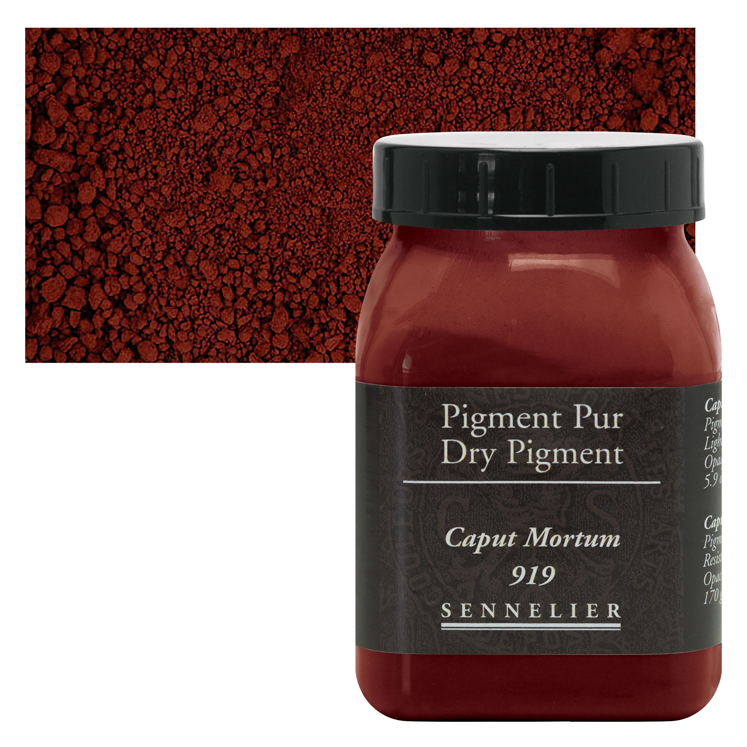 Sennelier Dry Pigment - Caput Mortum, 170 g jar