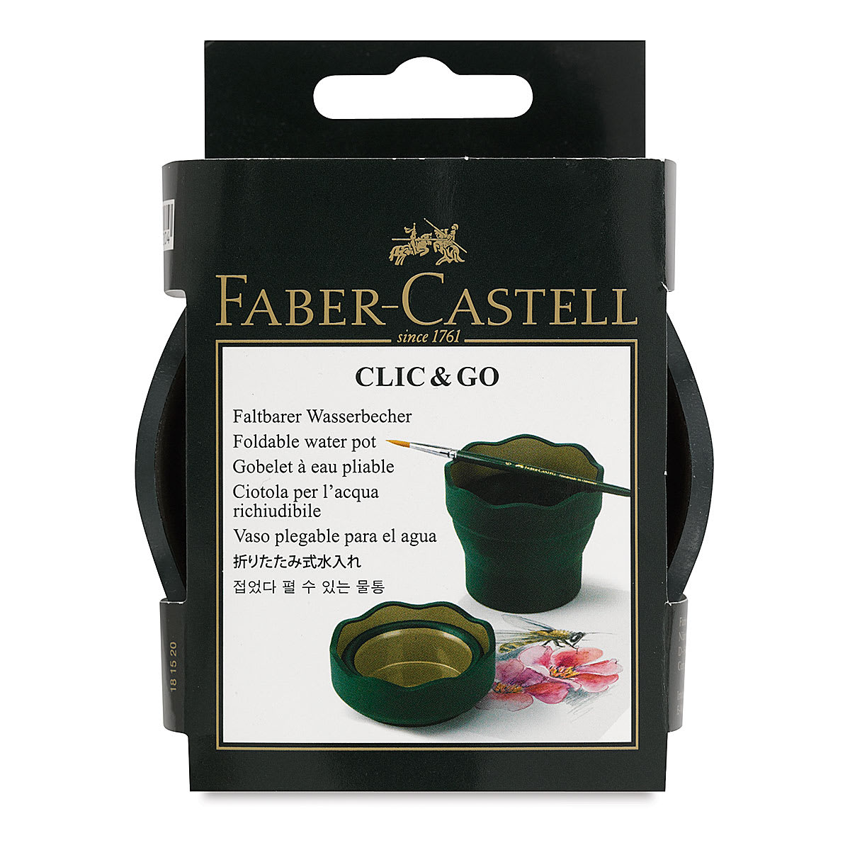 Faber-Castell Clic & Go Water Cup - Green