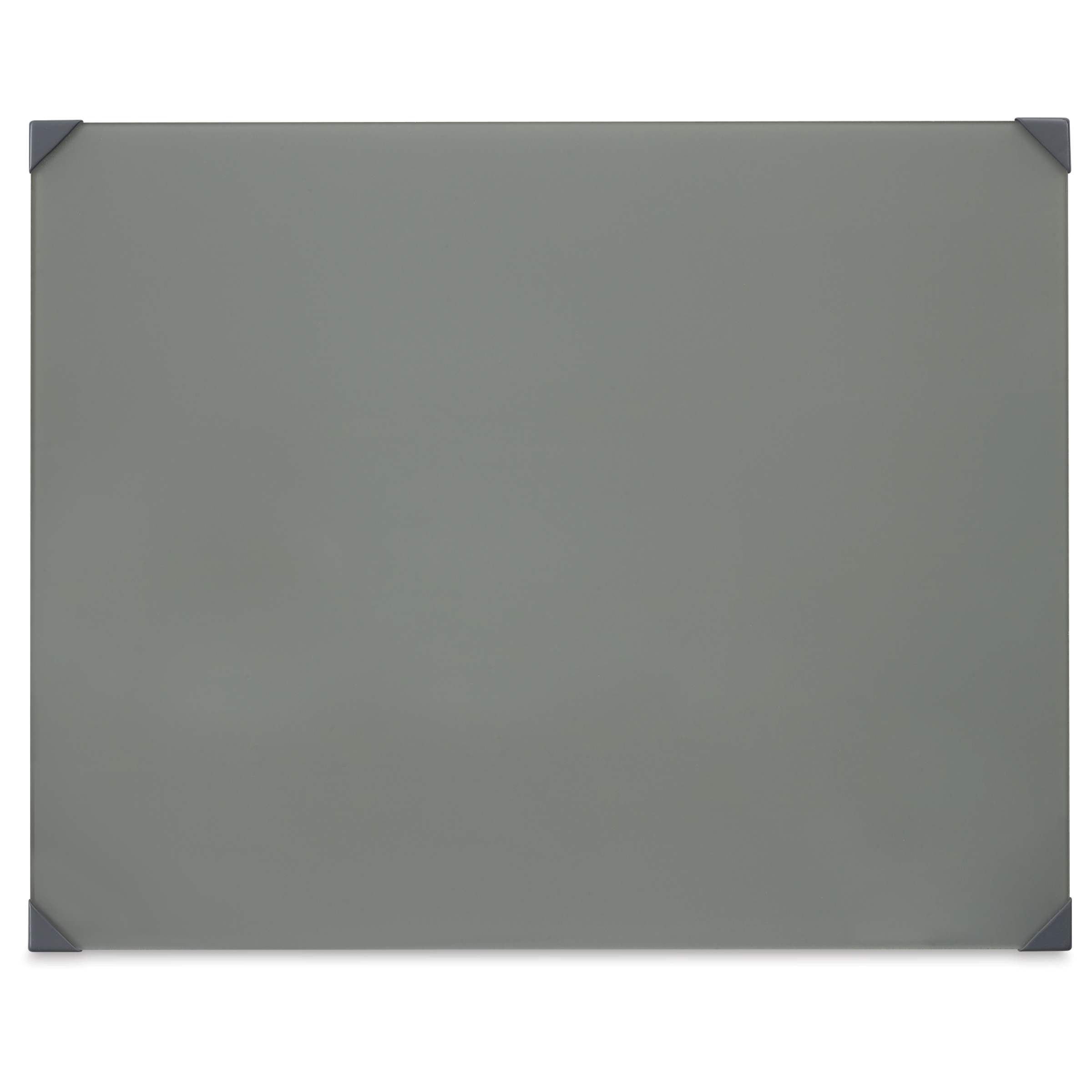Wave NWA00143 16 x 20 in. Posh Table Top Glass Artist Palette, Gray