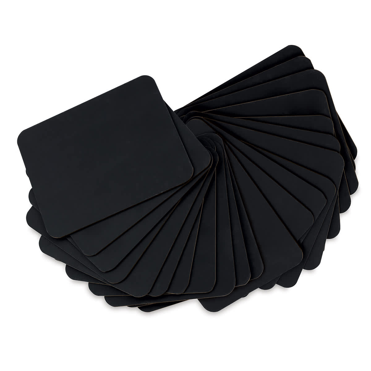 Flipside Single-Sided Black Chalkboard Learning Boards - Pkg of 24, 9-1/2" x 12"