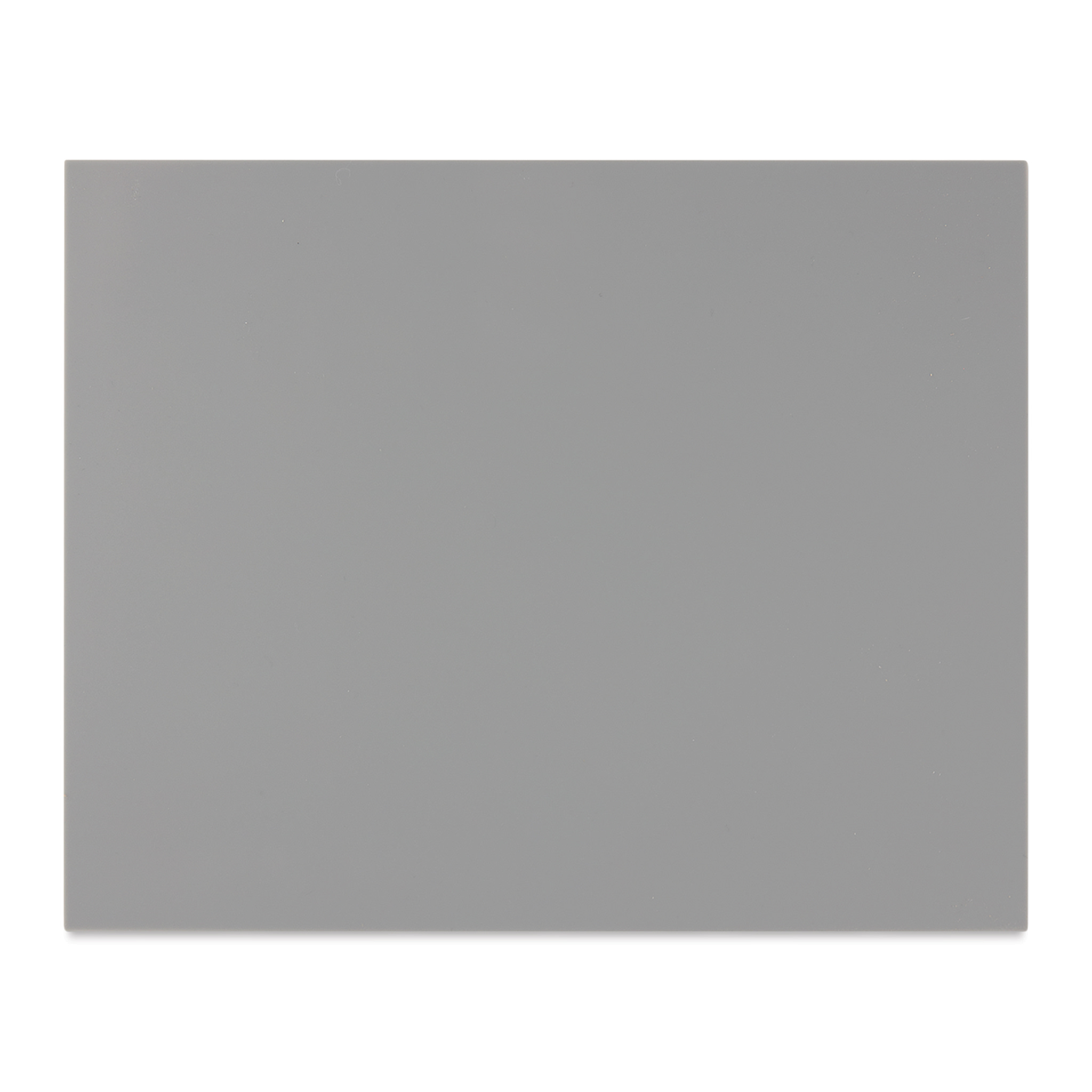 New Wave Easy View Grey Acrylic Palette - Tabletop, 6-3/4" x 8-3/8"