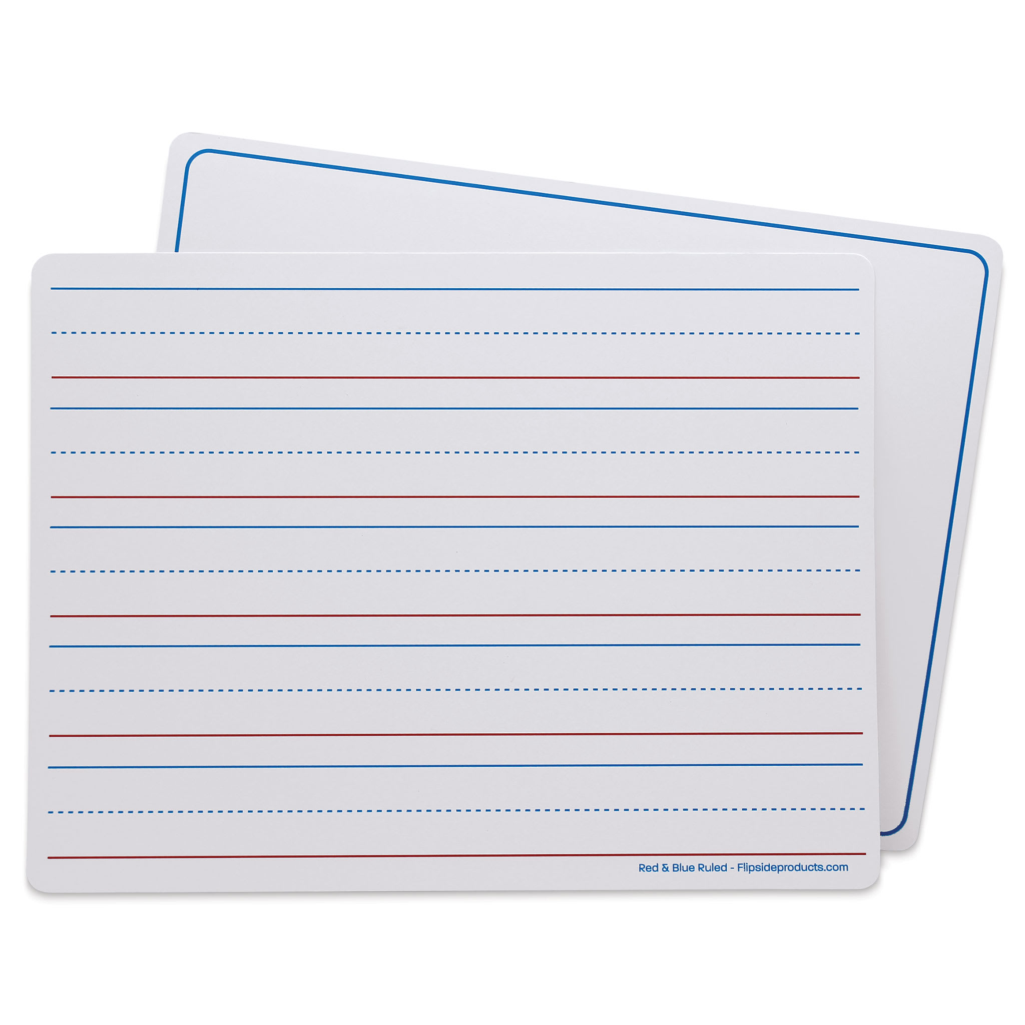 Flipside Double Sided Dry-Erase Mobile Whiteboard, 9 x 12, 12/Pack(FLP20034) | Quill
