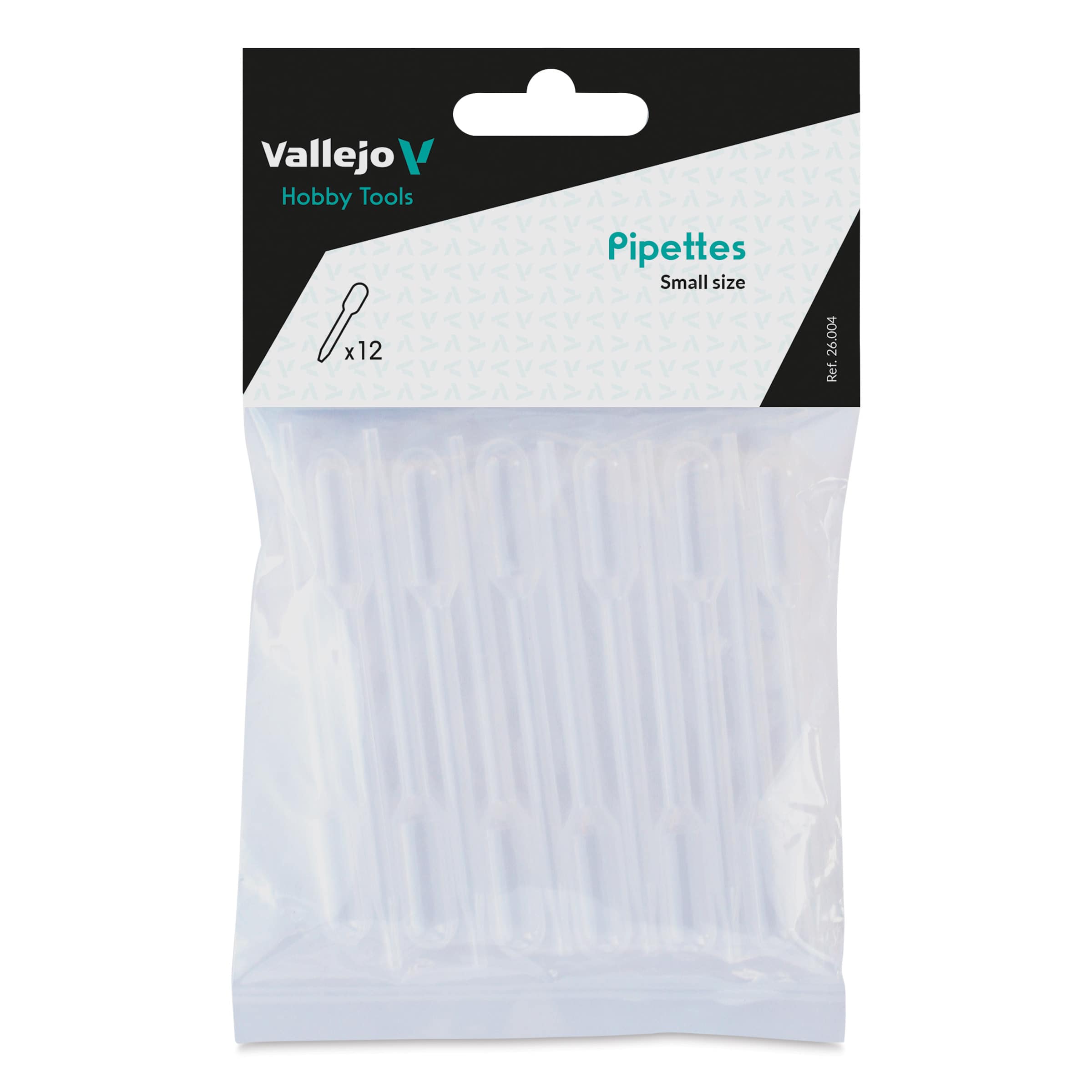 VJP26004 1 ml Plastic Pipettes - Small - 12 Piece