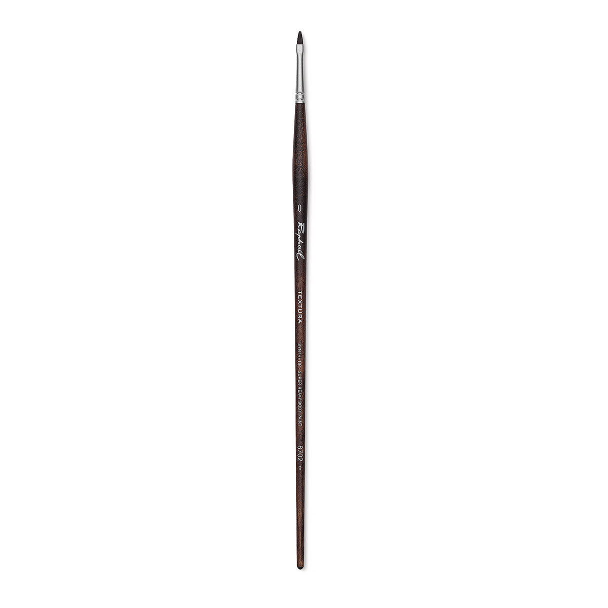 Raphaël Textura Brush - Filbert, Size 0, Long Handle