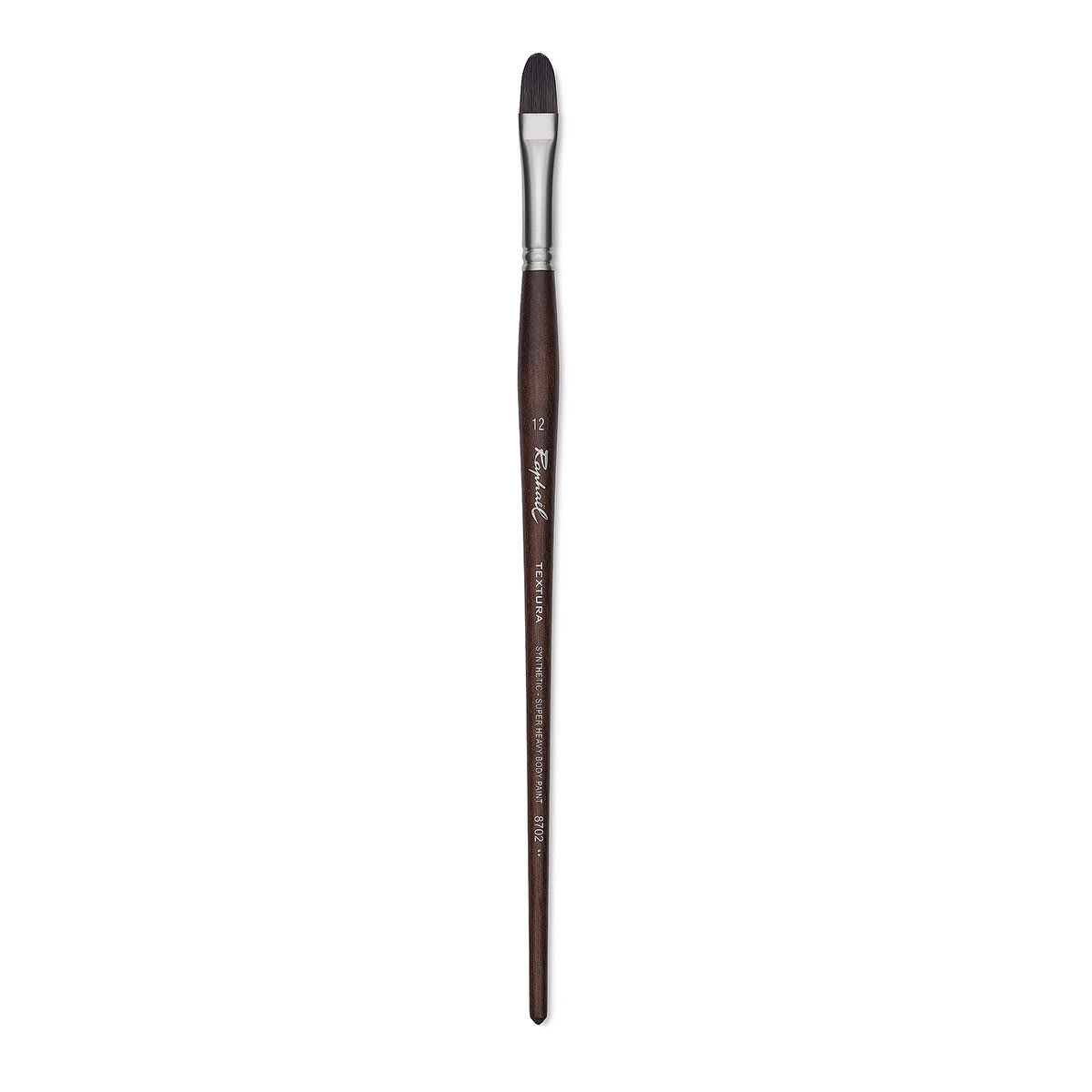 Raphaël Textura Brush - Filbert, Size 12, Long Handle