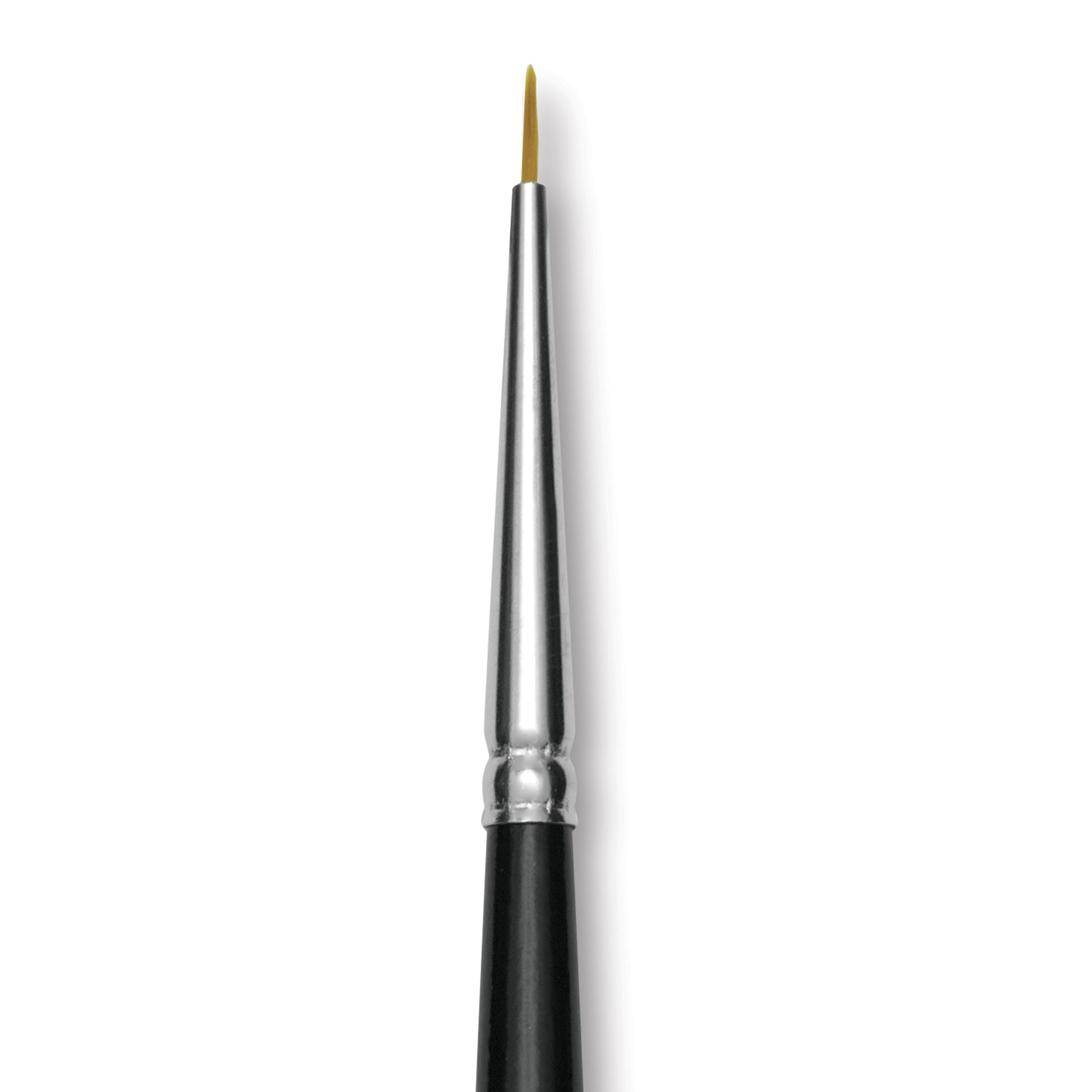 Trekell Synthetic Gold Taklon Brush - Round, Short Handle, Size 10/0