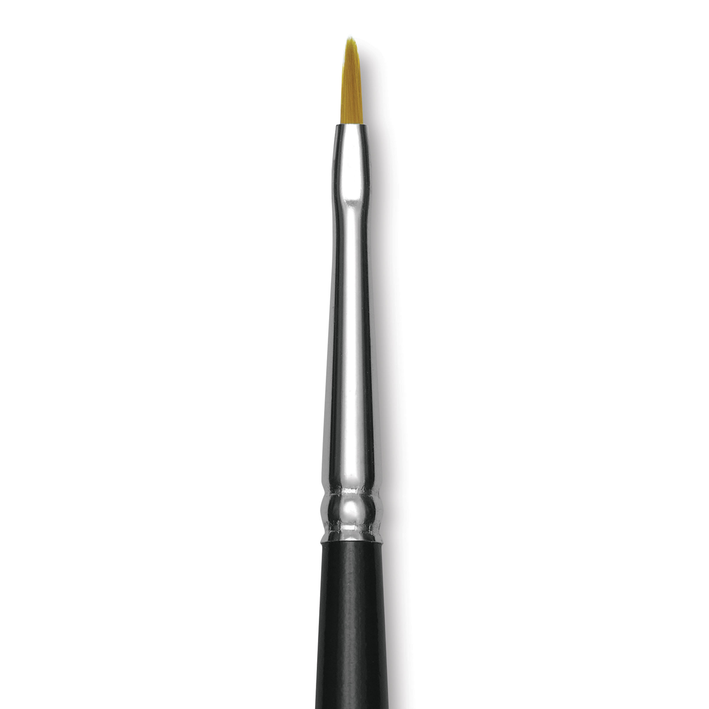Trekell Synthetic Gold Taklon Brush - Filbert, Short Handle, Size 0