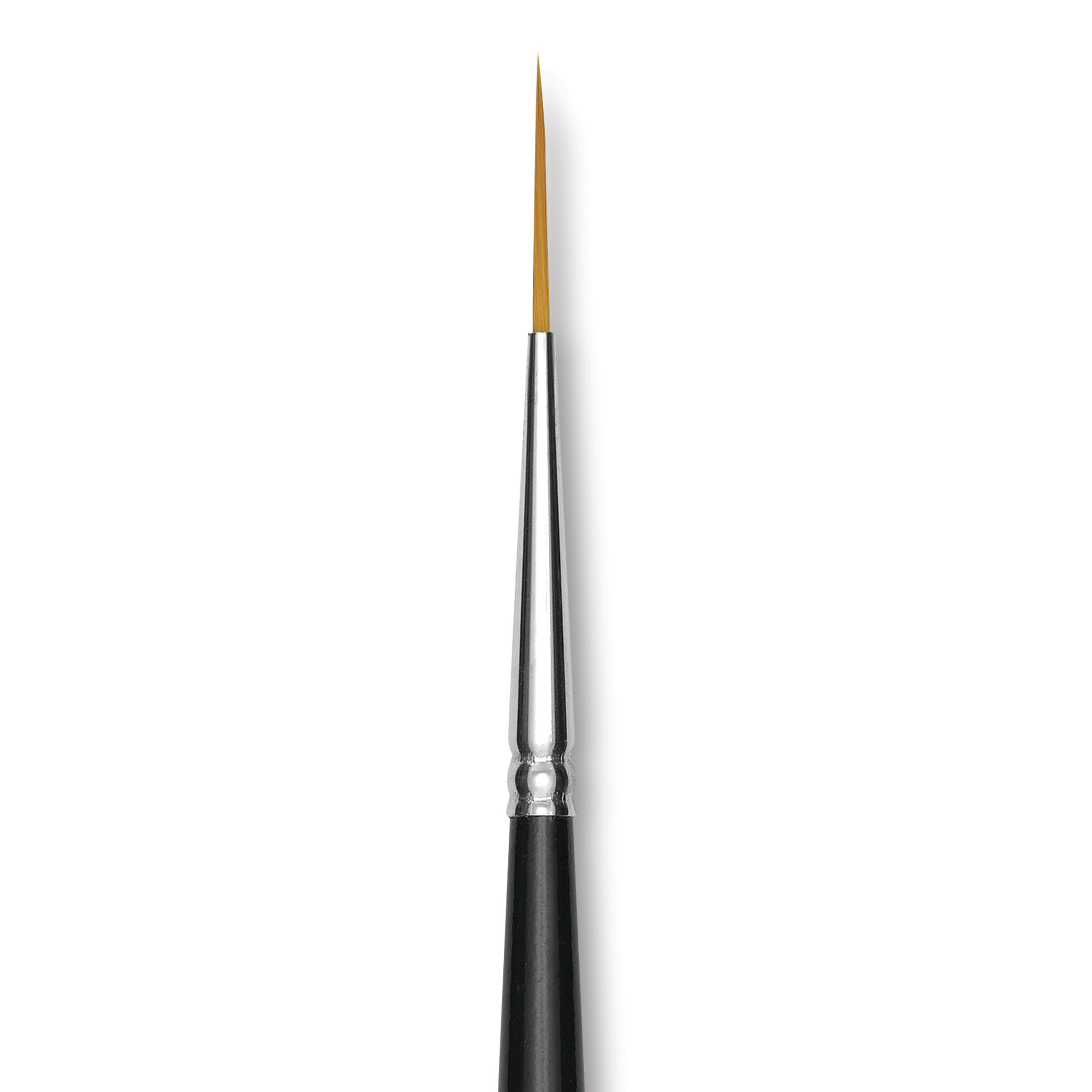 Trekell Synthetic Gold Taklon Brush - Script/Rigger, Short Handle, Size 5/0