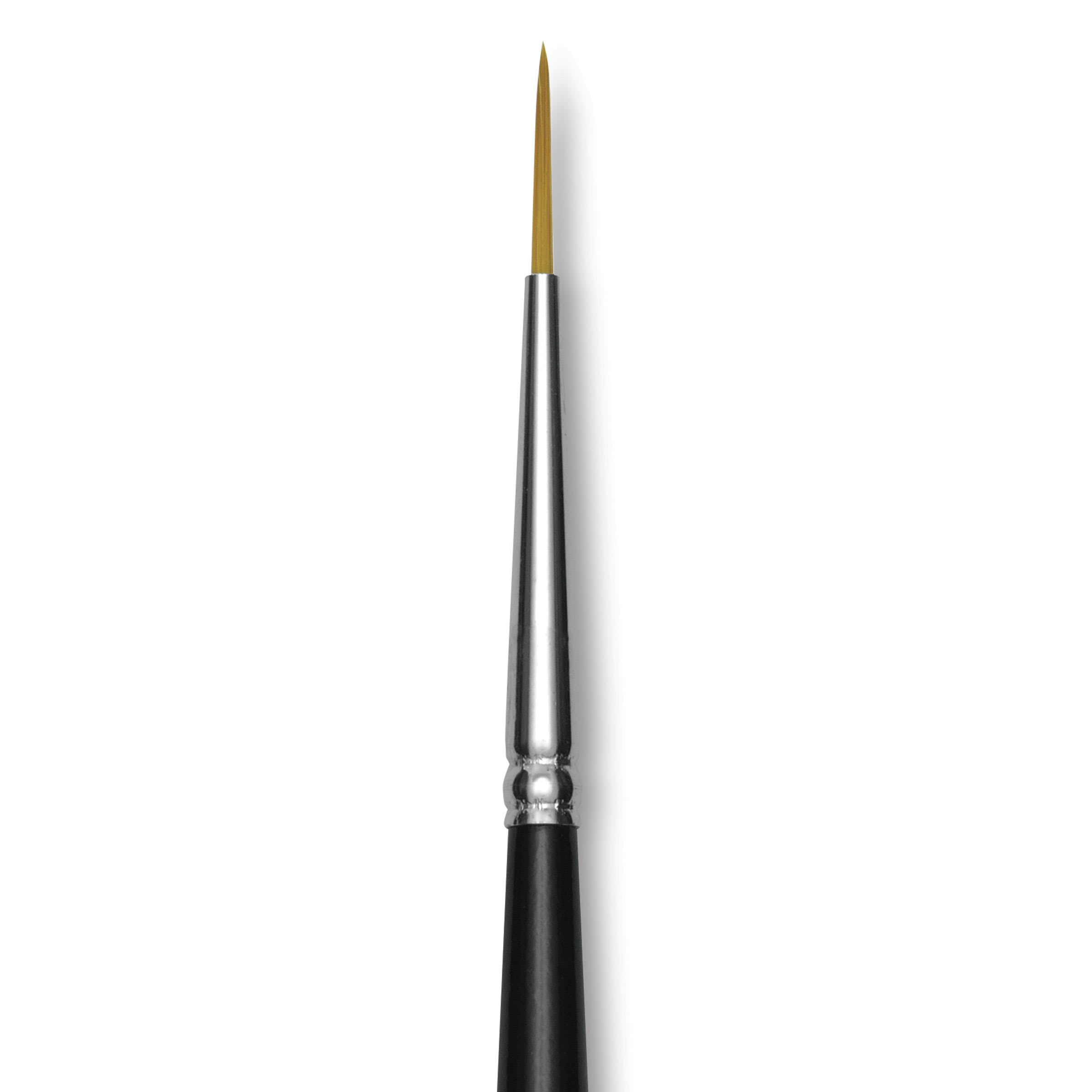 Trekell Synthetic Gold Taklon Brush - Liner, Short Handle, Size 0