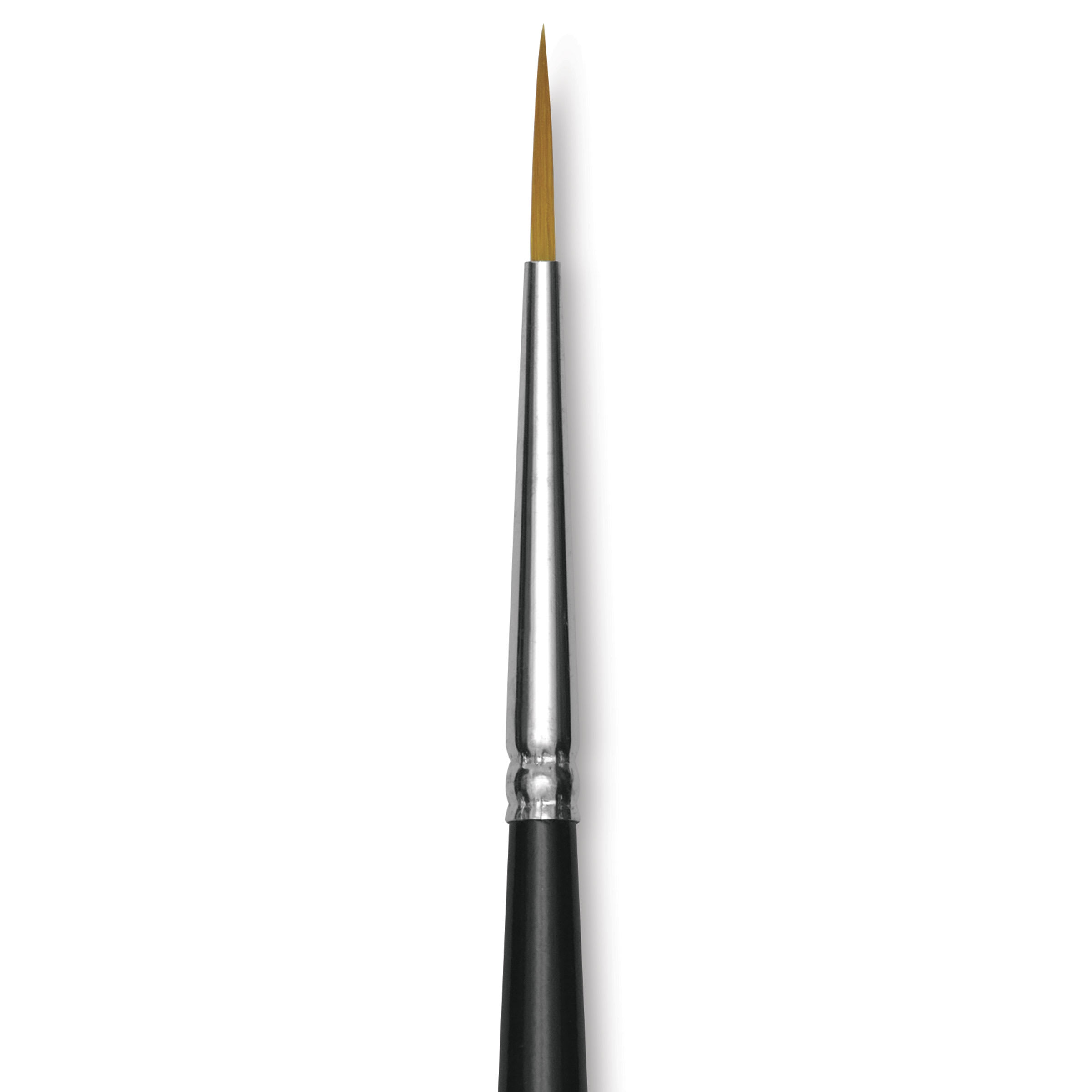 Trekell Synthetic Gold Taklon Brush - Liner, Short Handle, Size 1