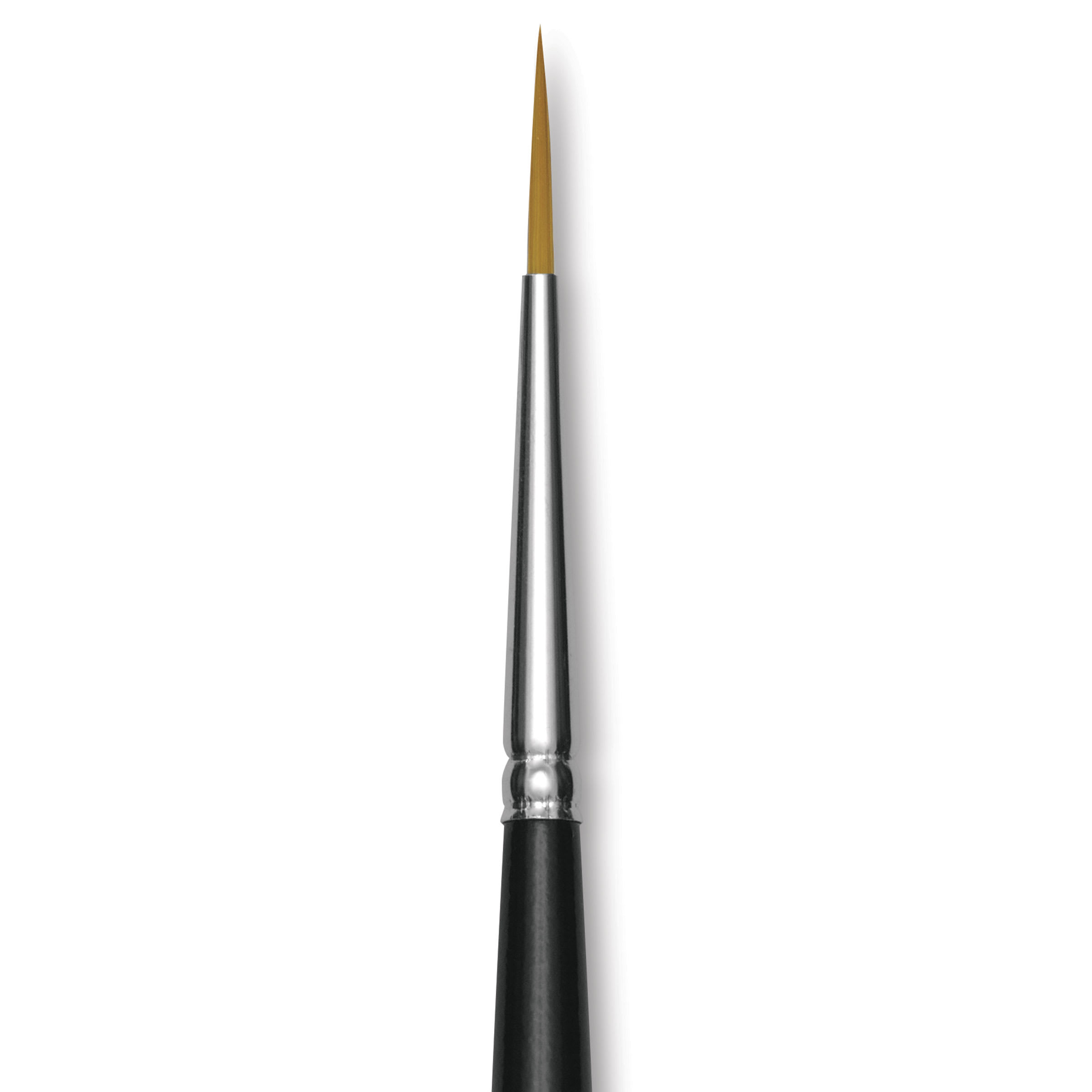 Trekell Synthetic Gold Taklon Brush - Liner, Short Handle, Size 2