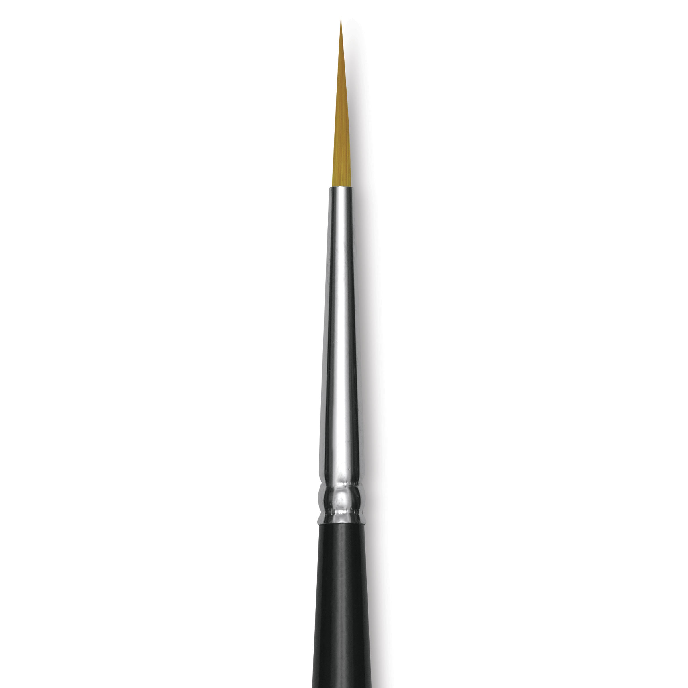 Trekell Synthetic Gold Taklon Brush - Liner, Short Handle, Size 4