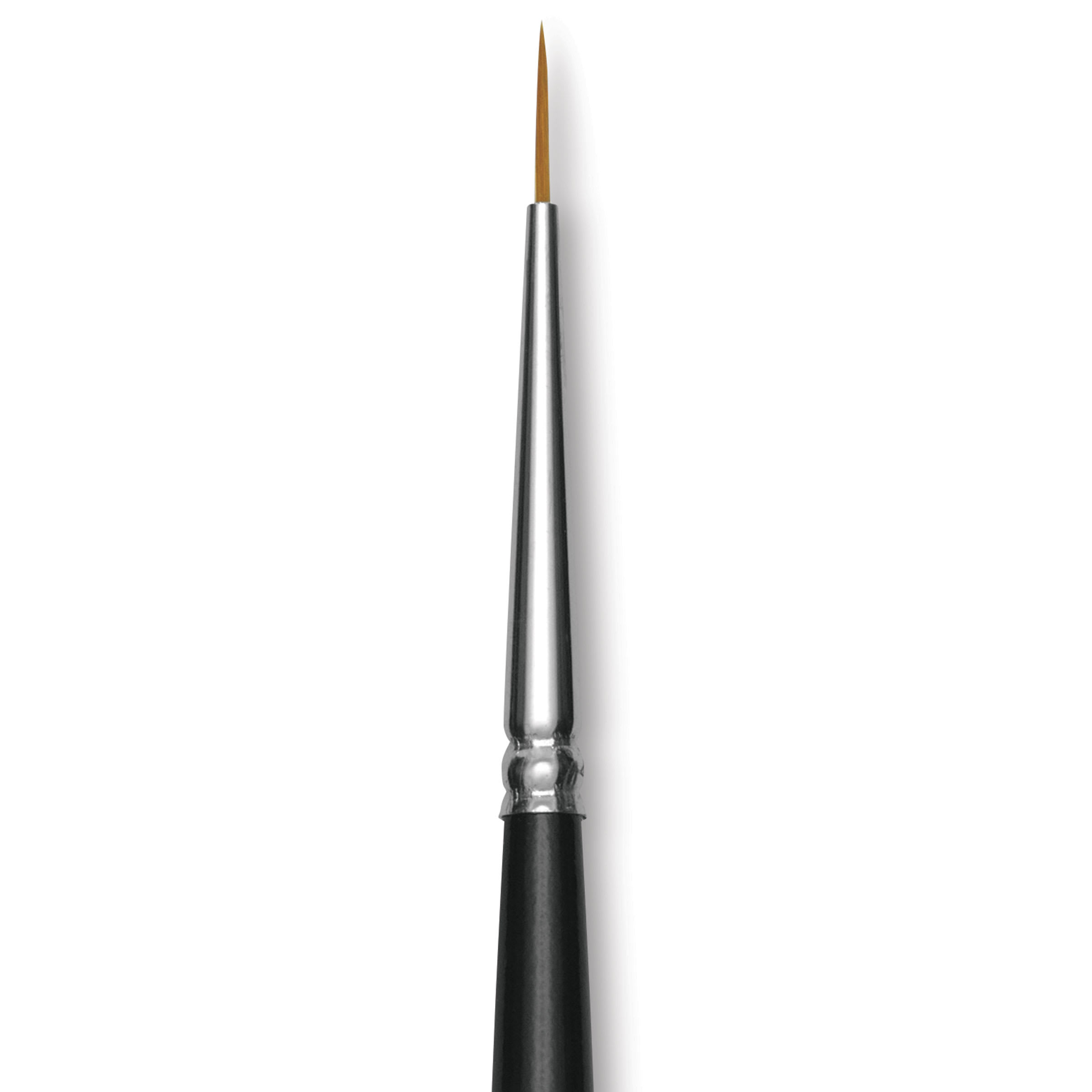 Trekell Synthetic Gold Taklon Brush - Liner, Short Handle, Size 10/0
