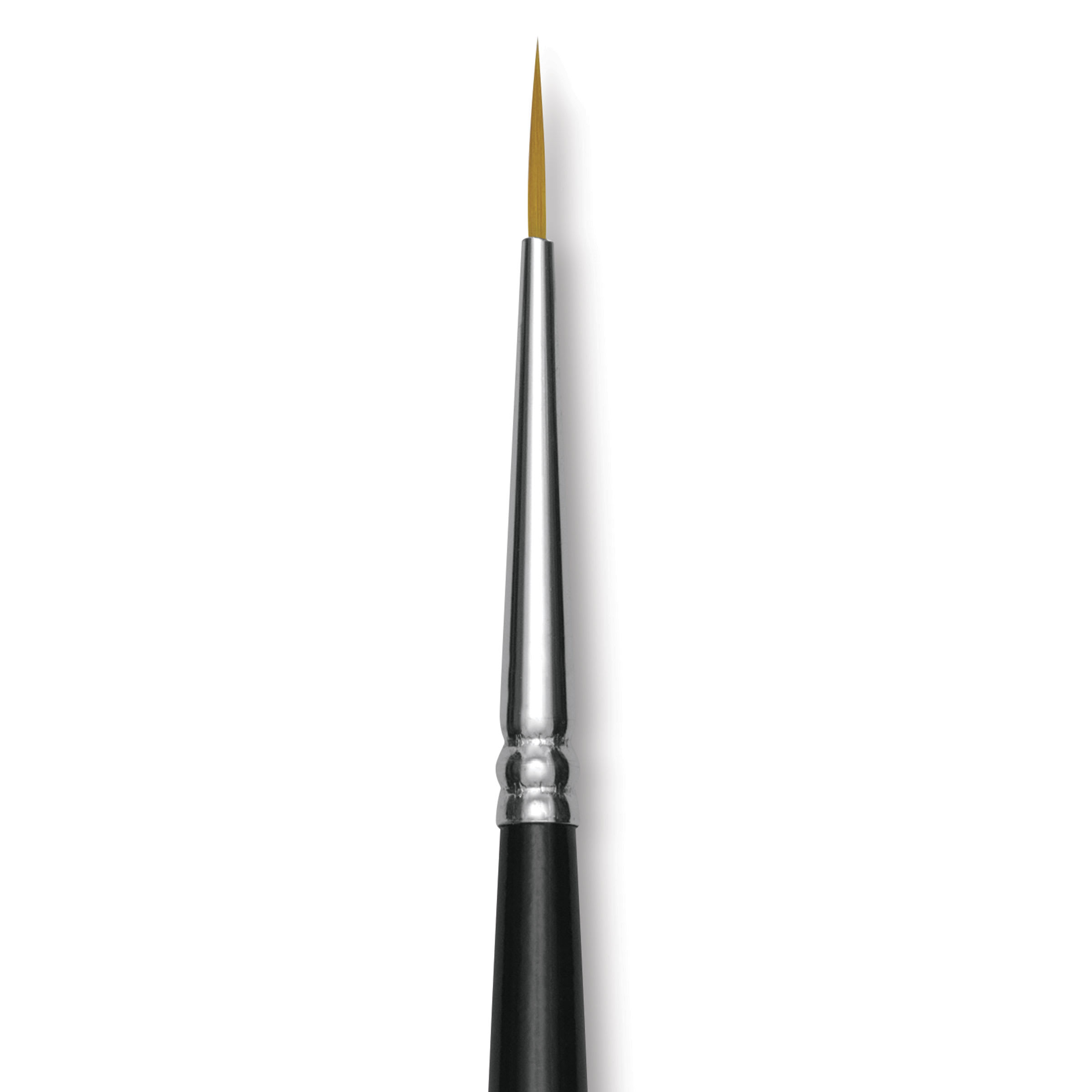 Trekell Synthetic Gold Taklon Brush - Liner, Short Handle, Size 5/0