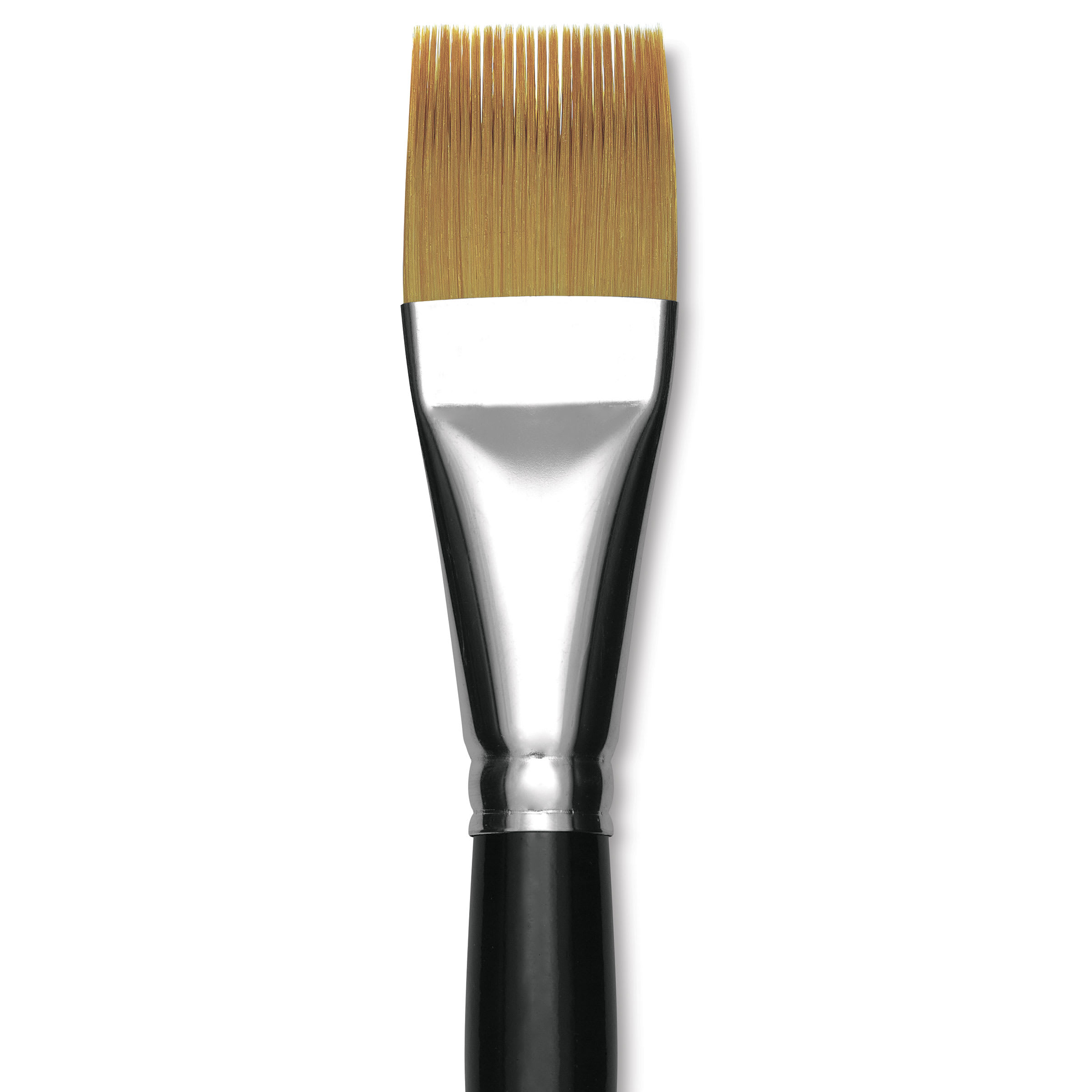 Trekell Synthetic Gold Taklon Brush - Grainer, Short Handle, Size 1"