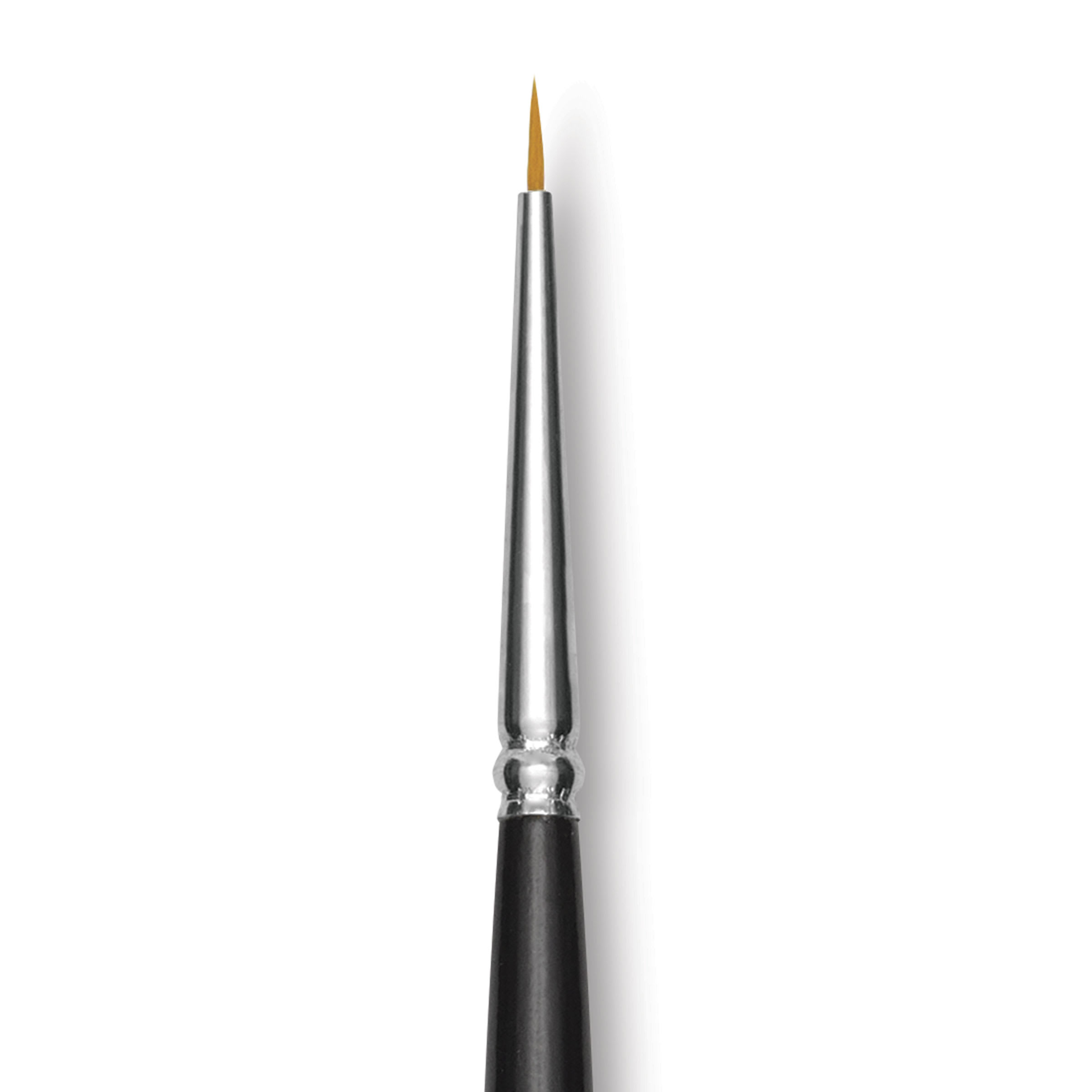 Trekell Synthetic Gold Taklon Brush - Round, Long Handle, Size 10/0