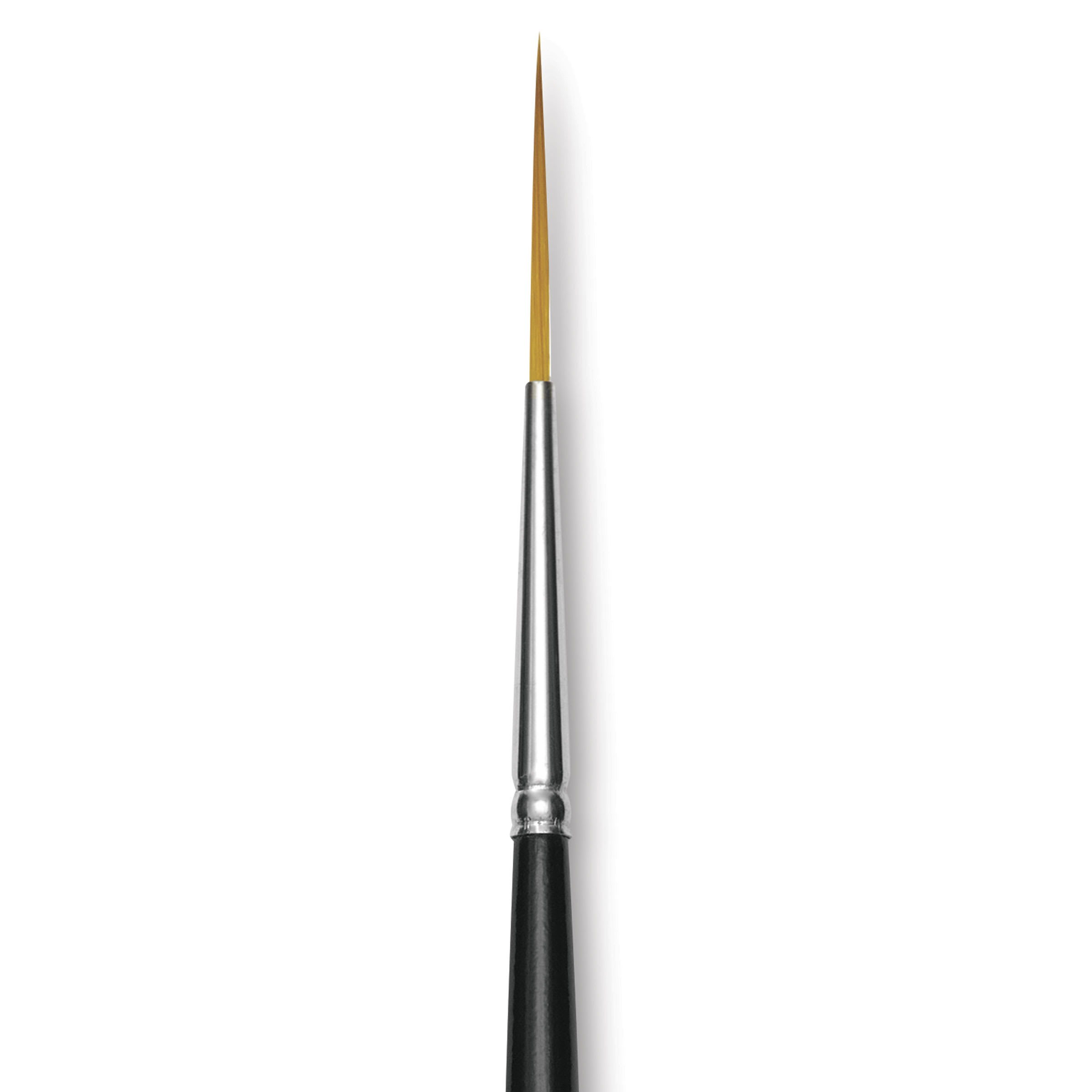 Trekell Synthetic Gold Taklon Brush - Script/Rigger, Long Handle, Size 0