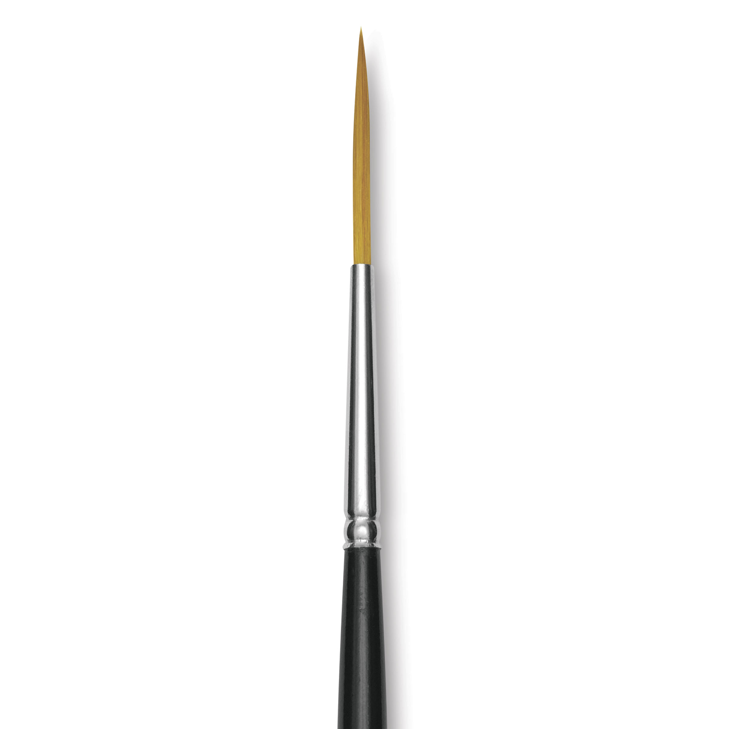Trekell Synthetic Gold Taklon Brush - Script/Rigger, Long Handle, Size 4