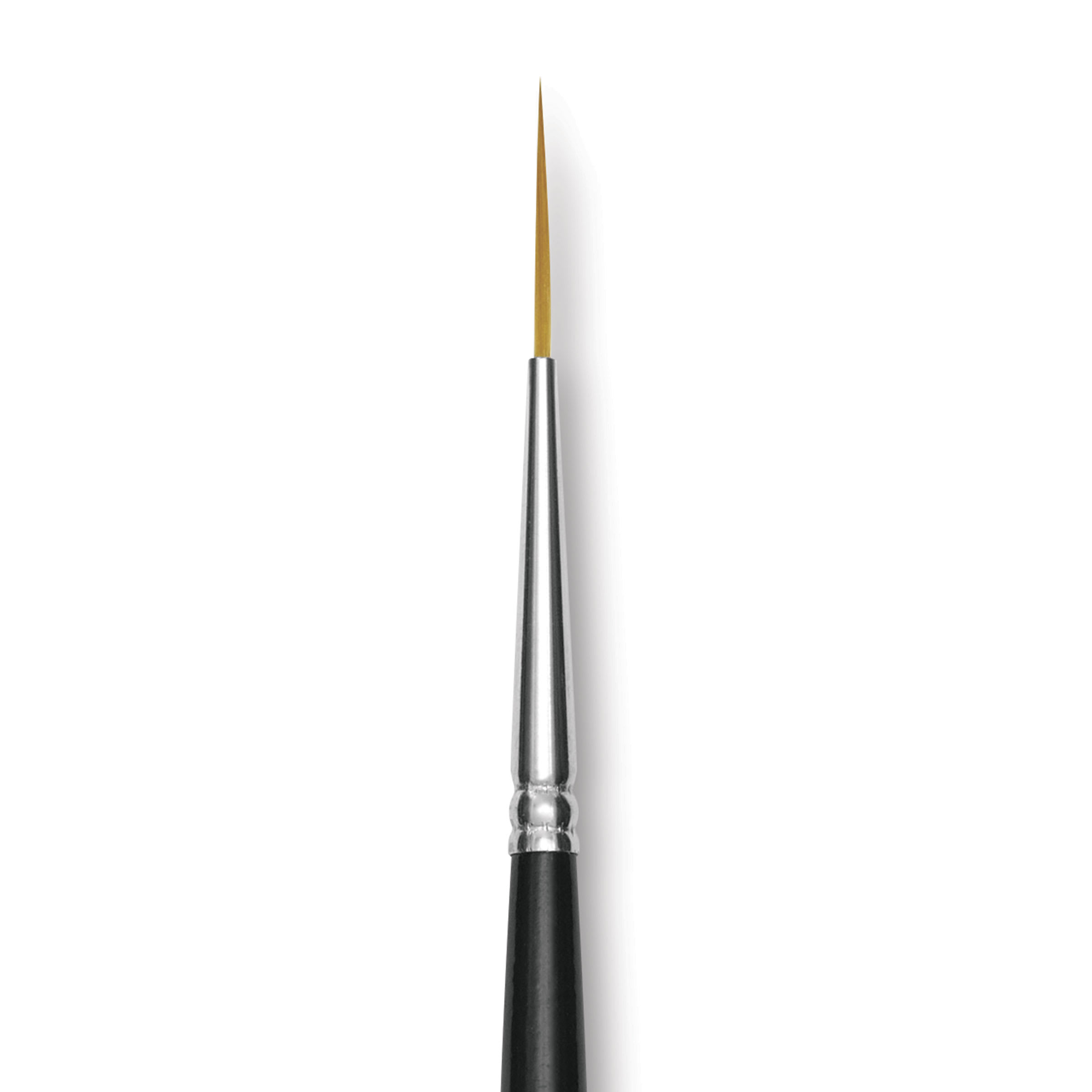 Trekell Synthetic Gold Taklon Brush - Script/Rigger, Long Handle, Size 5/0