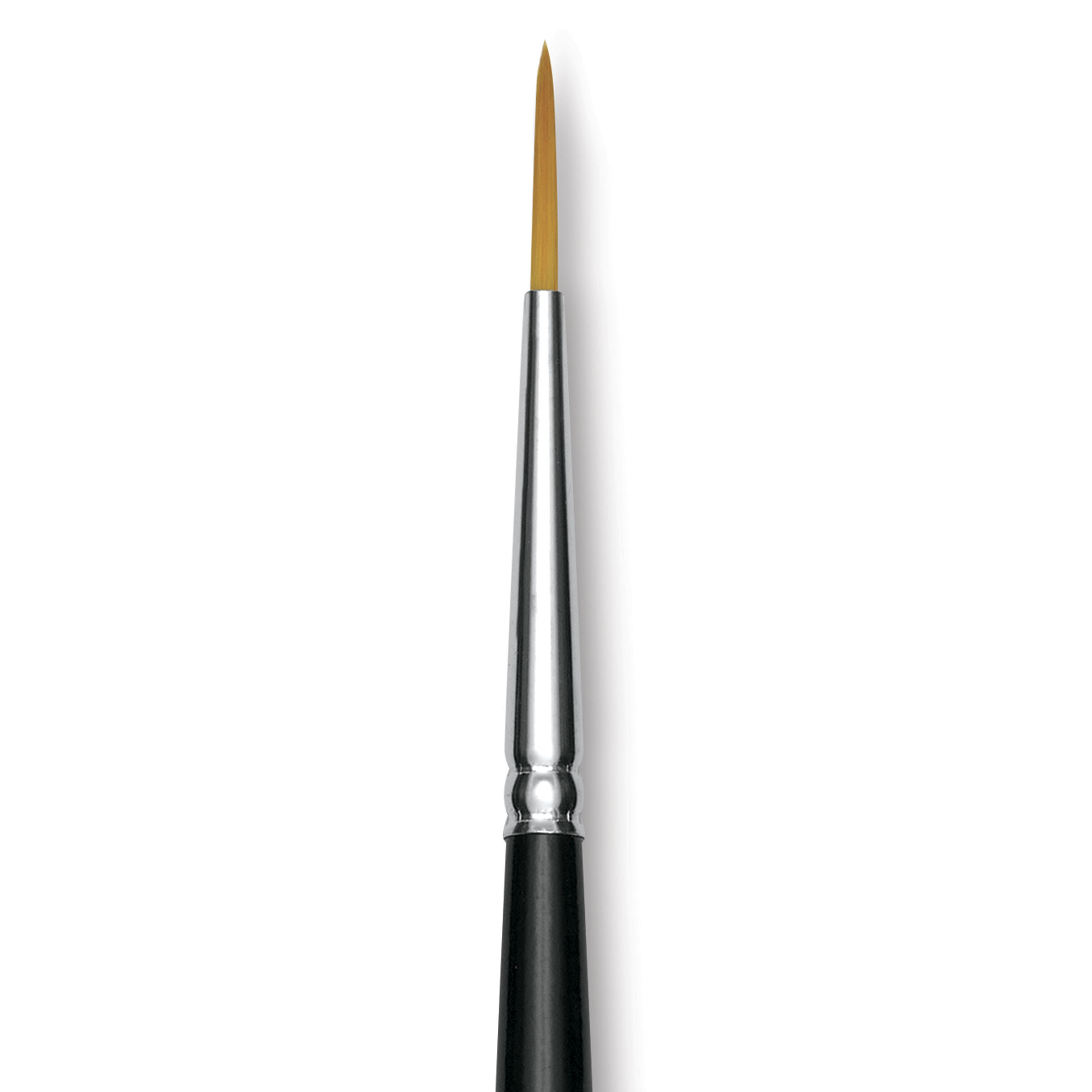 Trekell Synthetic Gold Taklon Brush - Liner, Long Handle, Size 2