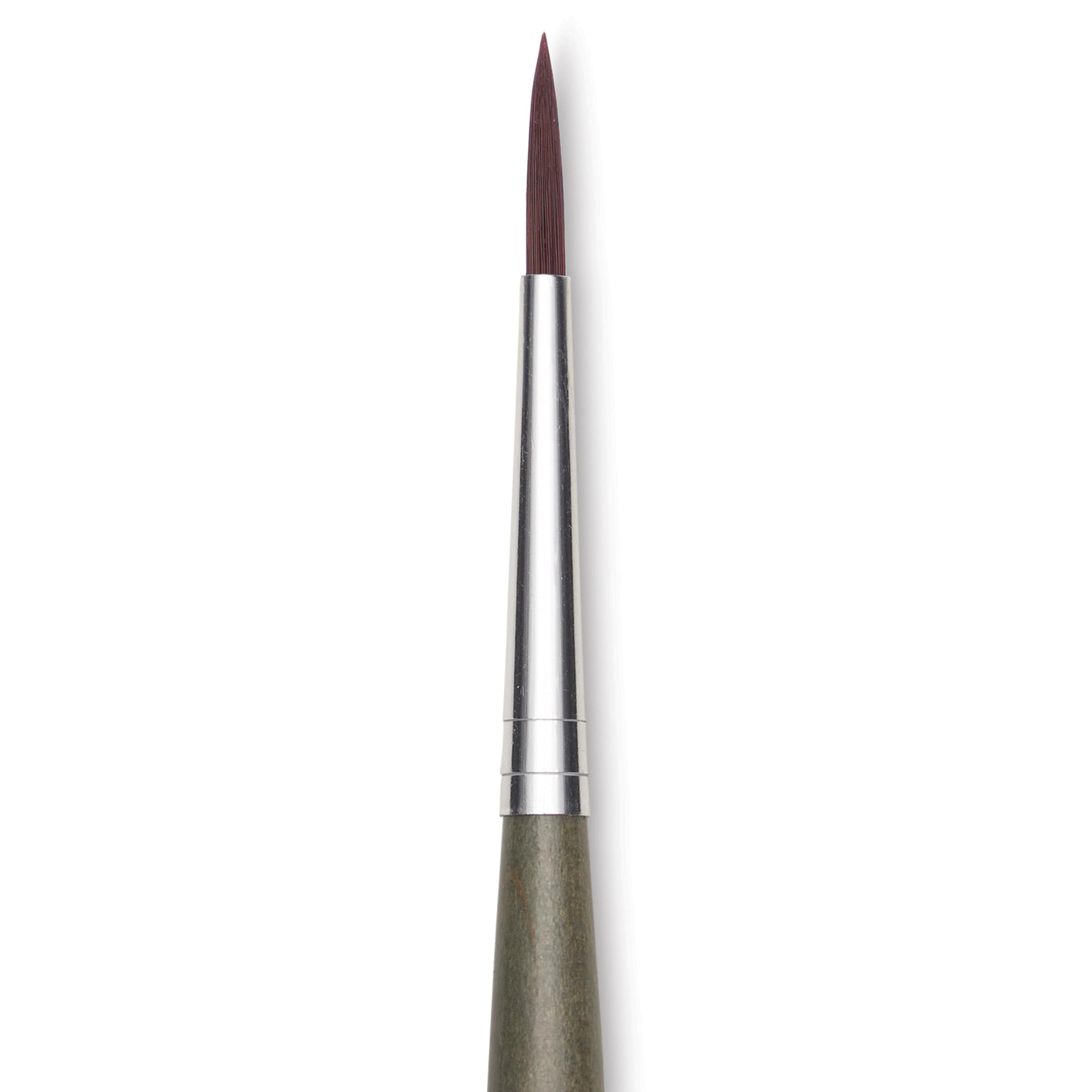 Da Vinci Forte Synthetic Brush - Round, Short Handle, Size 3