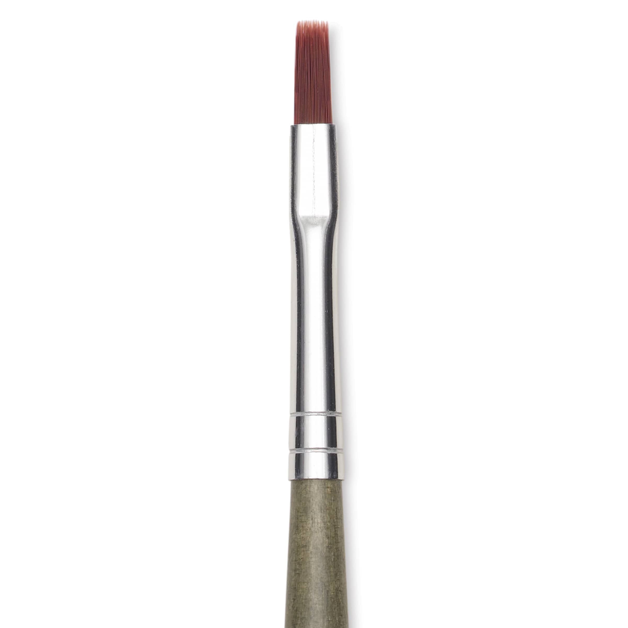 Da Vinci Forte Synthetic Brush - Bright, Short Handle, Size 2