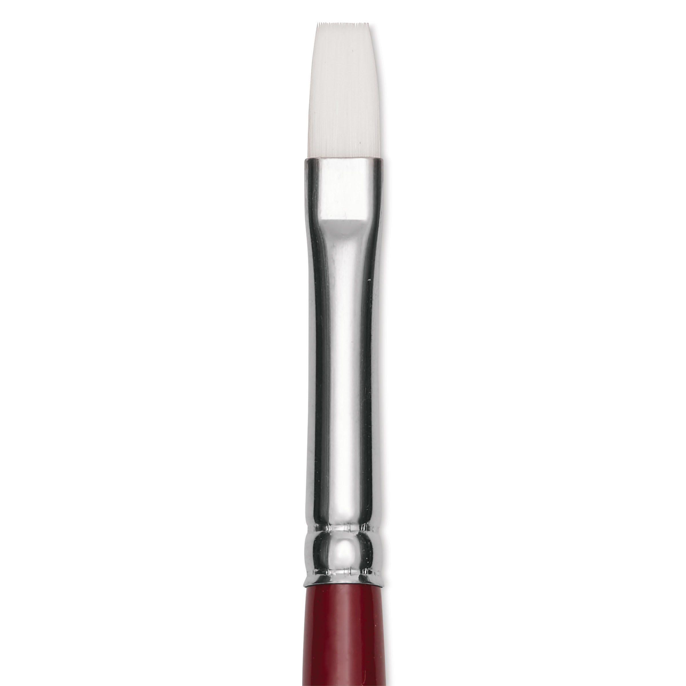 Utrecht Series 232 Synthetic White Nylon Sable Brush - Bright, Size 6