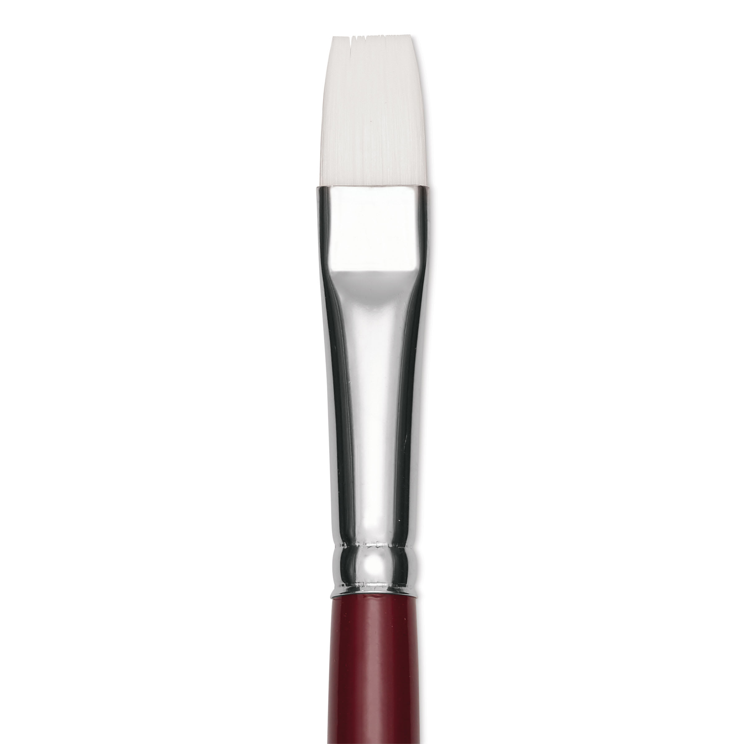 Utrecht Series 232 Synthetic White Nylon Sable Brush - Bright, Size 12