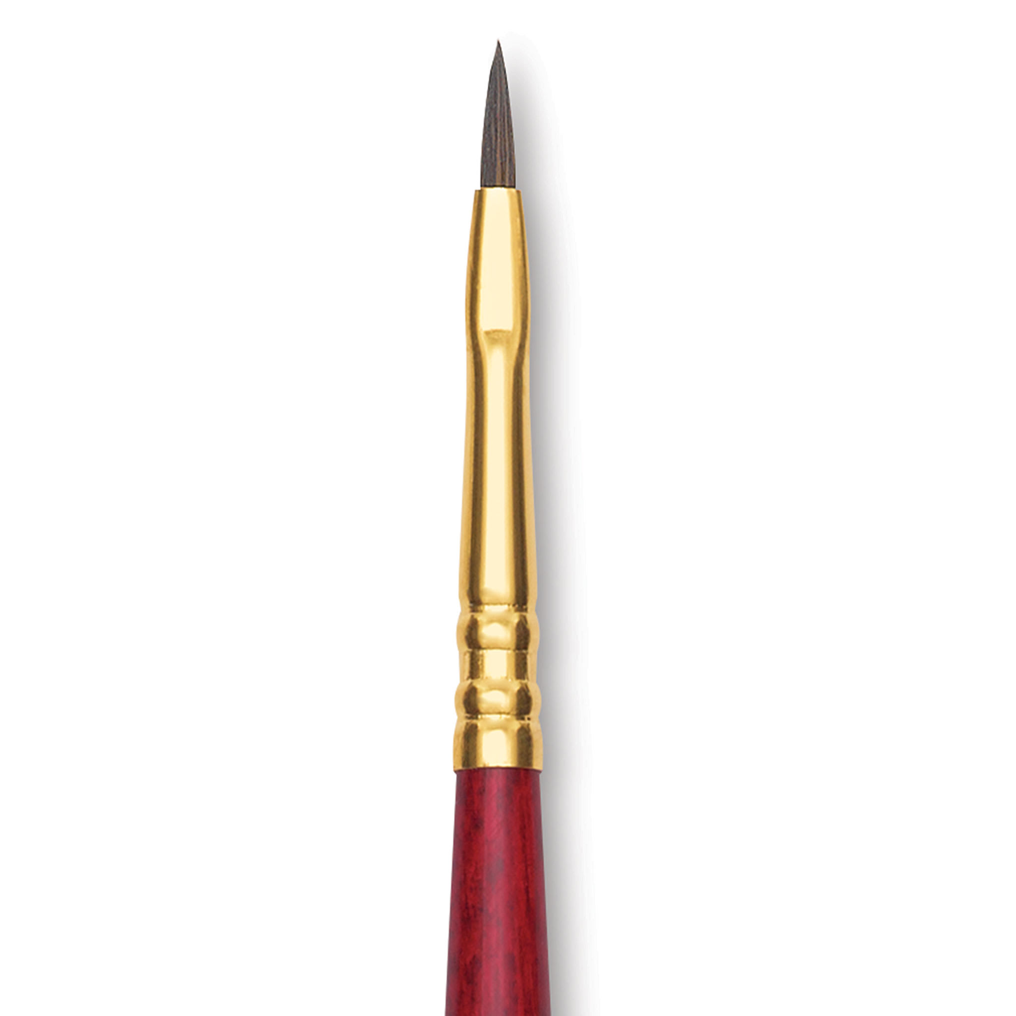Blick Master Synthetic Kolinsky Brush - Long Handle, Filbert, Size 1