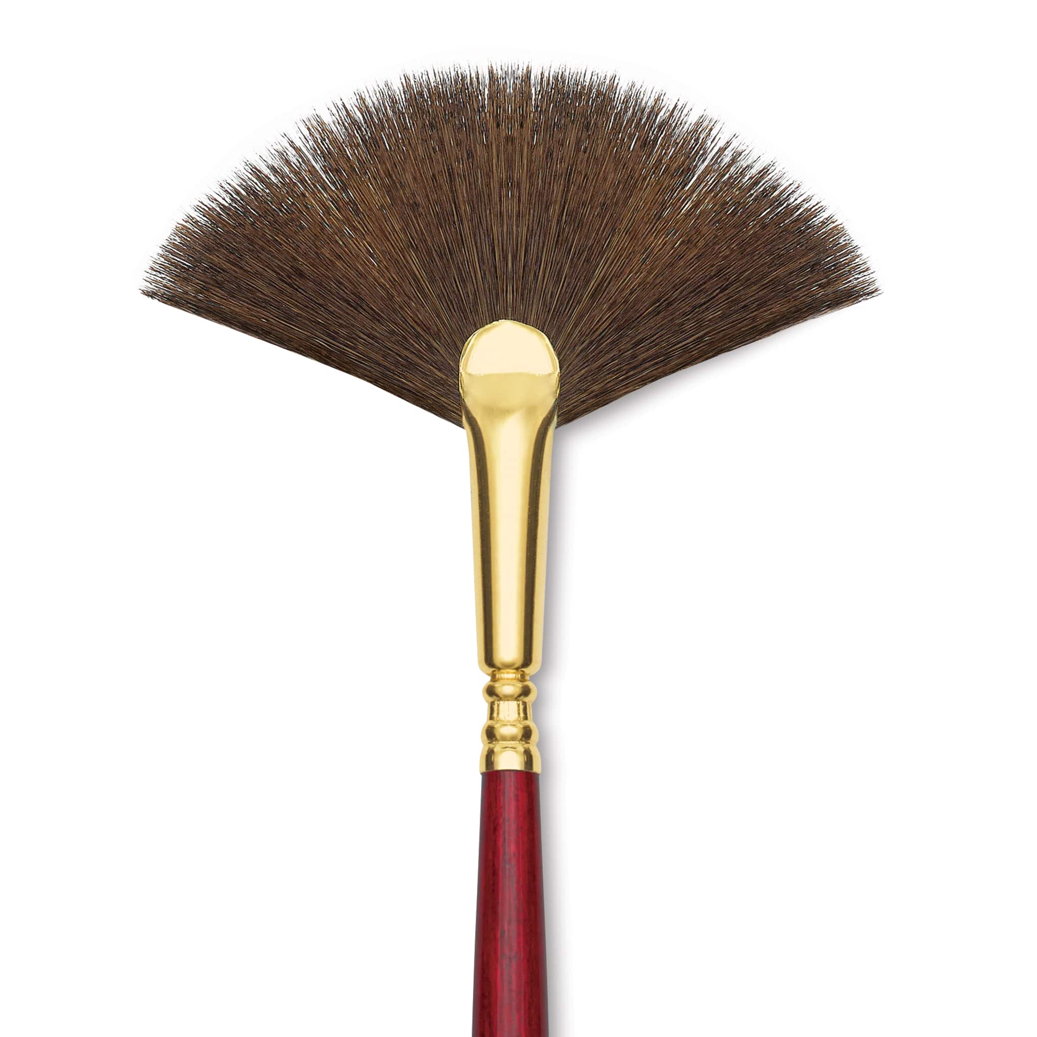 Blick Master Synthetic Kolinsky Brush - Long Handle, Fan, Size 4