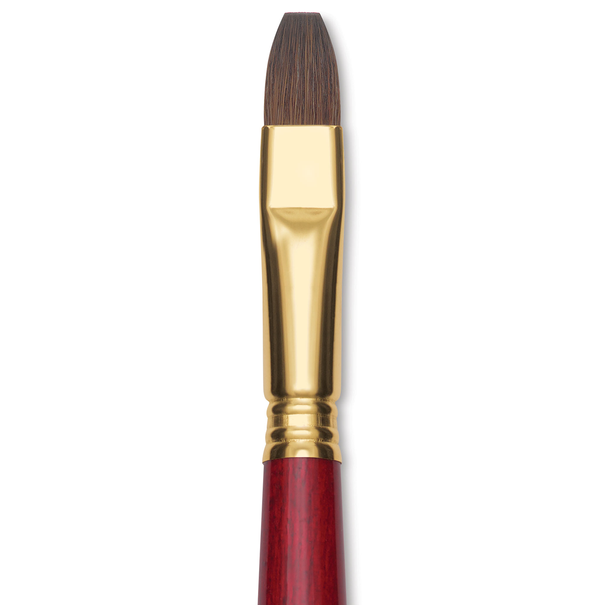 Blick Master Synthetic Kolinsky Brush - Long Handle, Bright, Size 14