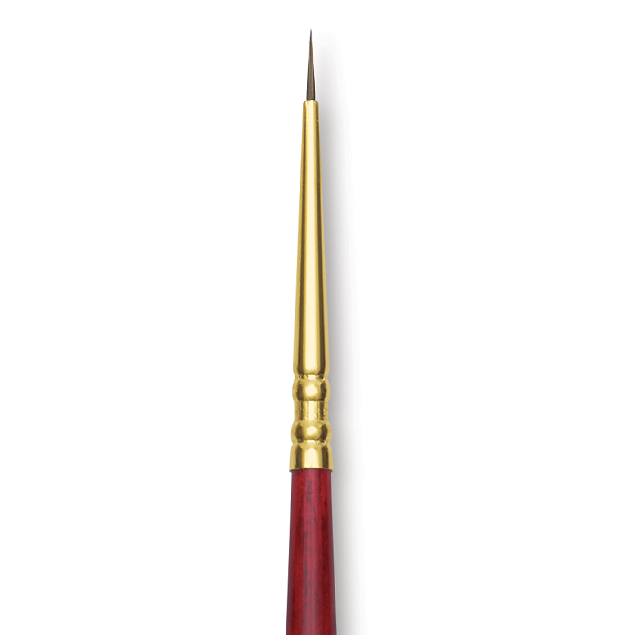 Blick Master Synthetic Kolinsky Brush - Long Handle, Round, Size 3/0