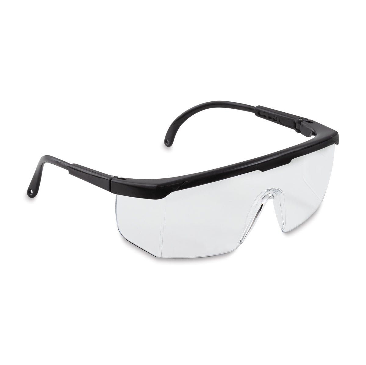 SAS Safety 5270 Hornets Safety Glasses - Black Frame with Clear Lens - Polybag