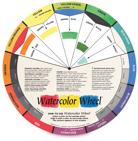 Color Wheel Co™ Watercolor Wheel™ Paint | 10"