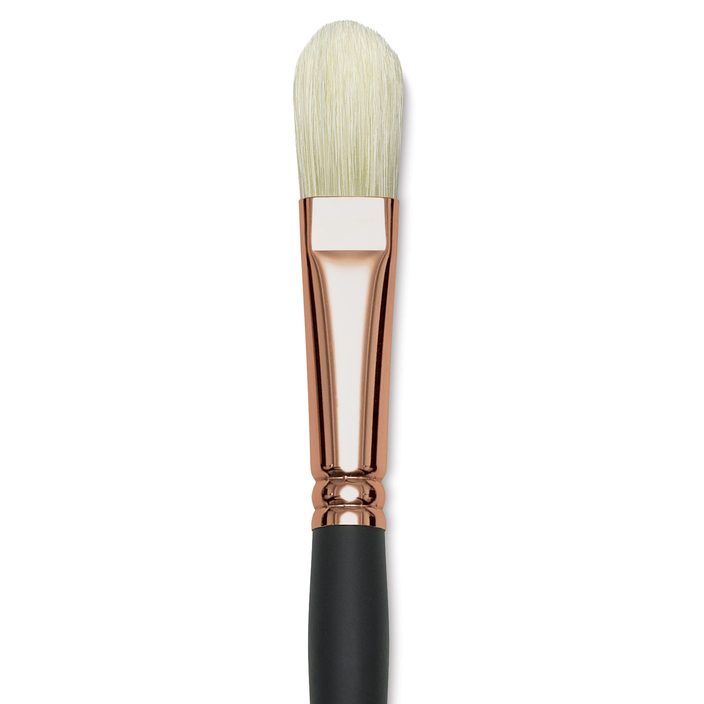 Blick Masterstroke Interlocking Bristle Brush - Filbert, Long Handle, Size 10