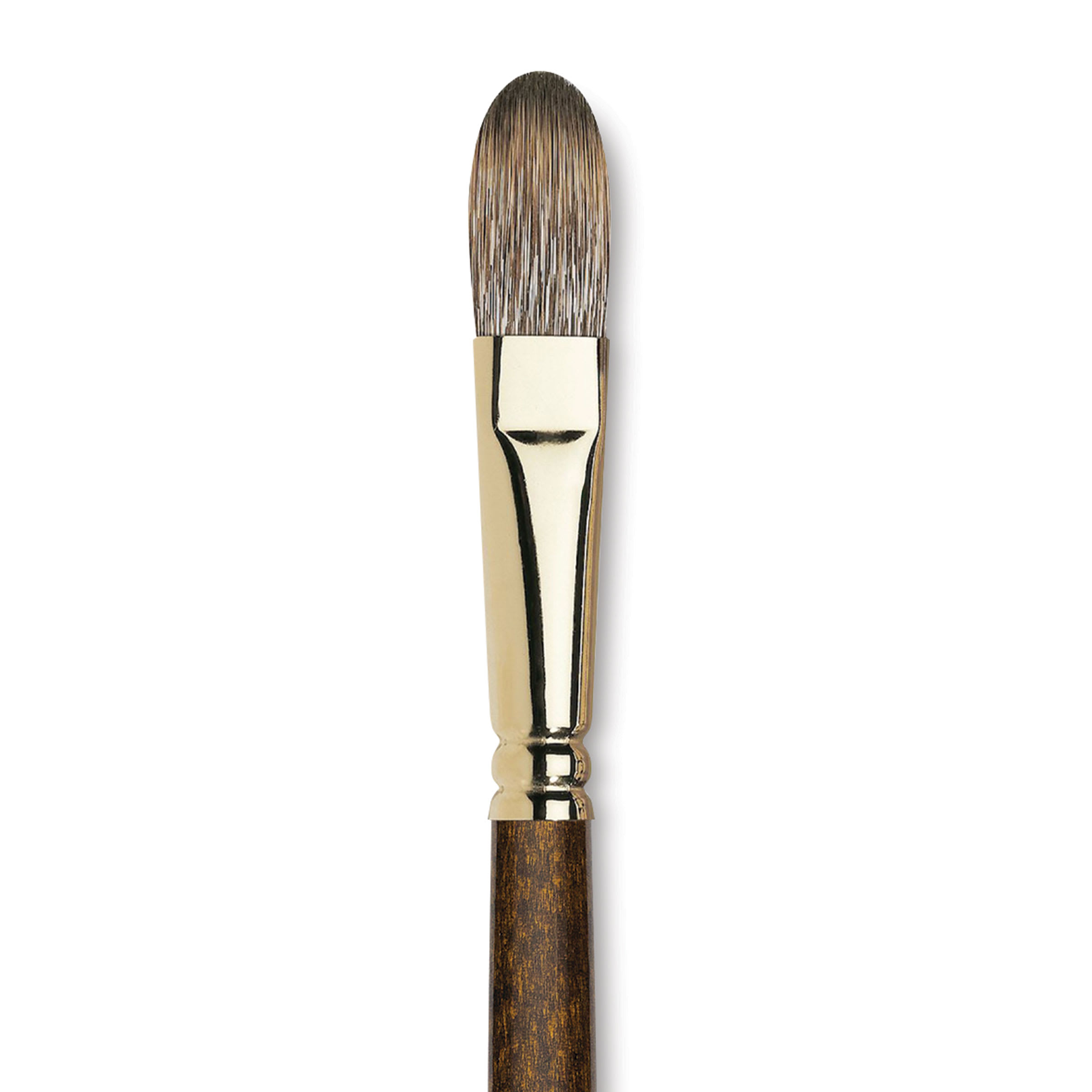 Winsor & Newton Monarch Mongoose Brush - Filbert, Long Handle, Size 14