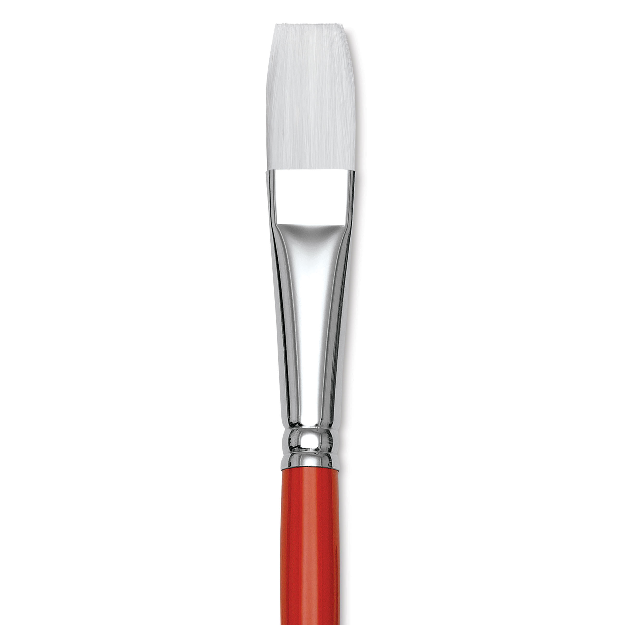 Winsor & Newton University Brush - Flat, Long Handle, Size 10