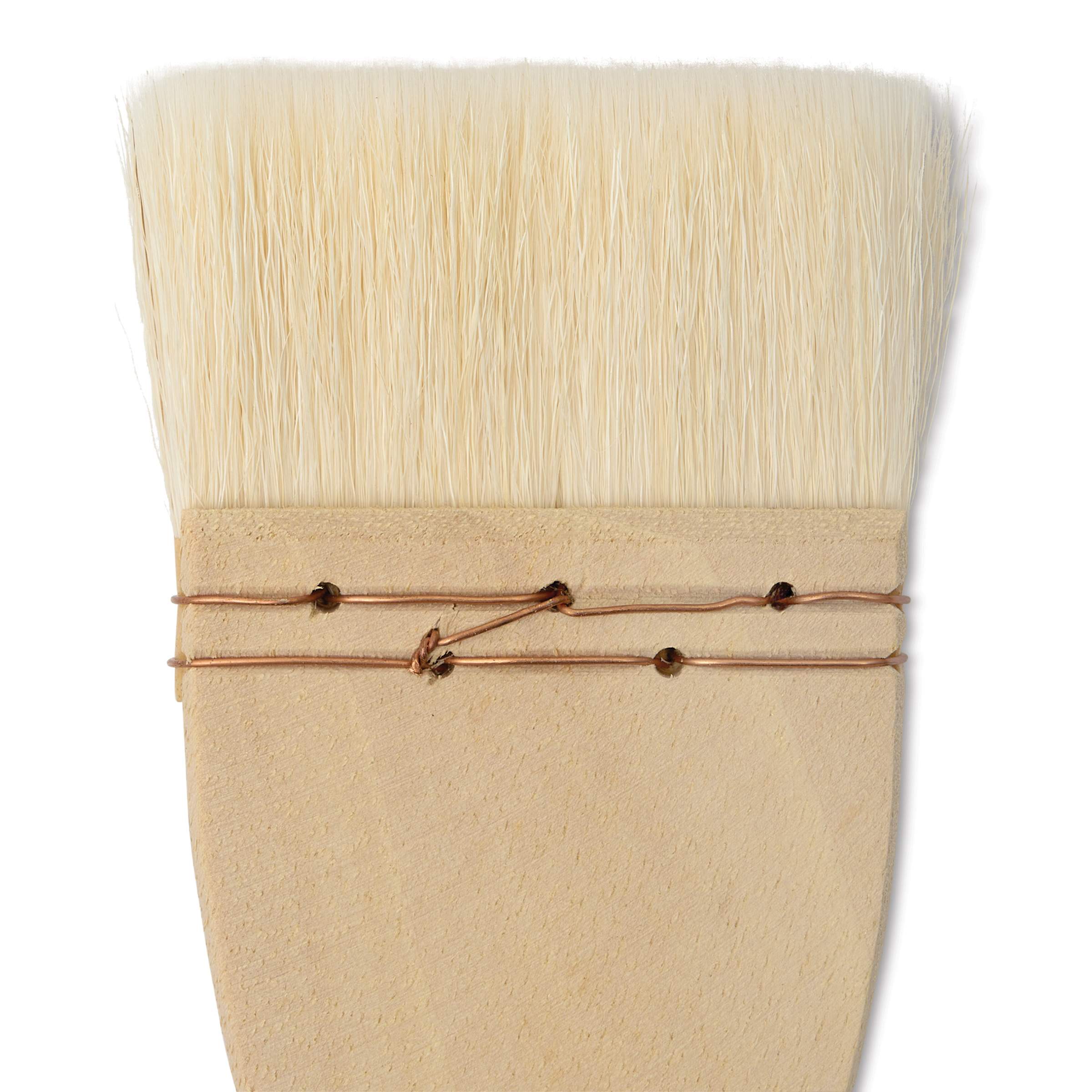 Silver Brush Atelier Flat Hake Brush - Size 20, Long Handle