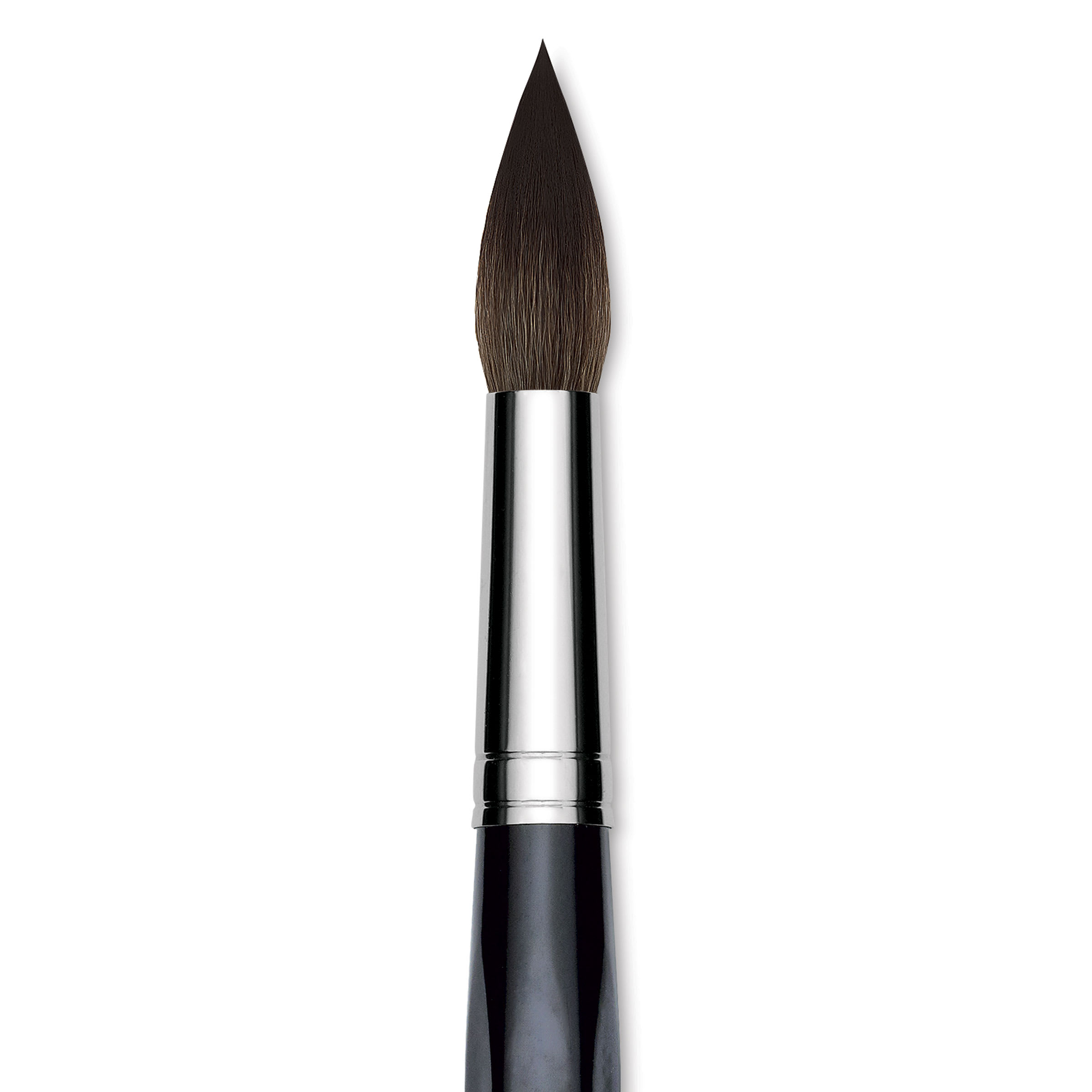 Da Vinci Casaneo Synthetic Squirrel Watercolor Brush - Round, Size 24, Short Handle, Synthetic