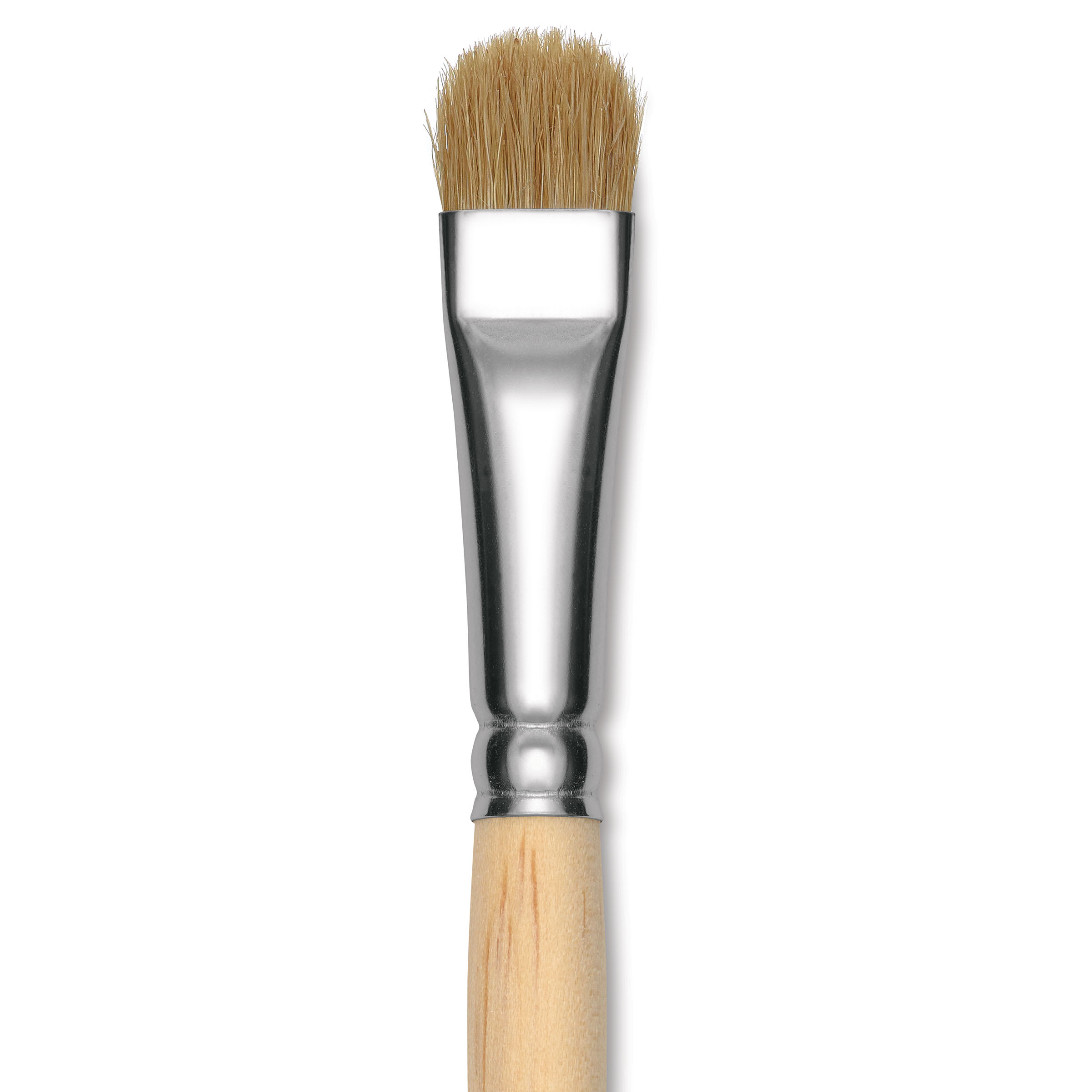 Dynasty Encaustic Brush - Oval, Short Handle, Size 1/2"