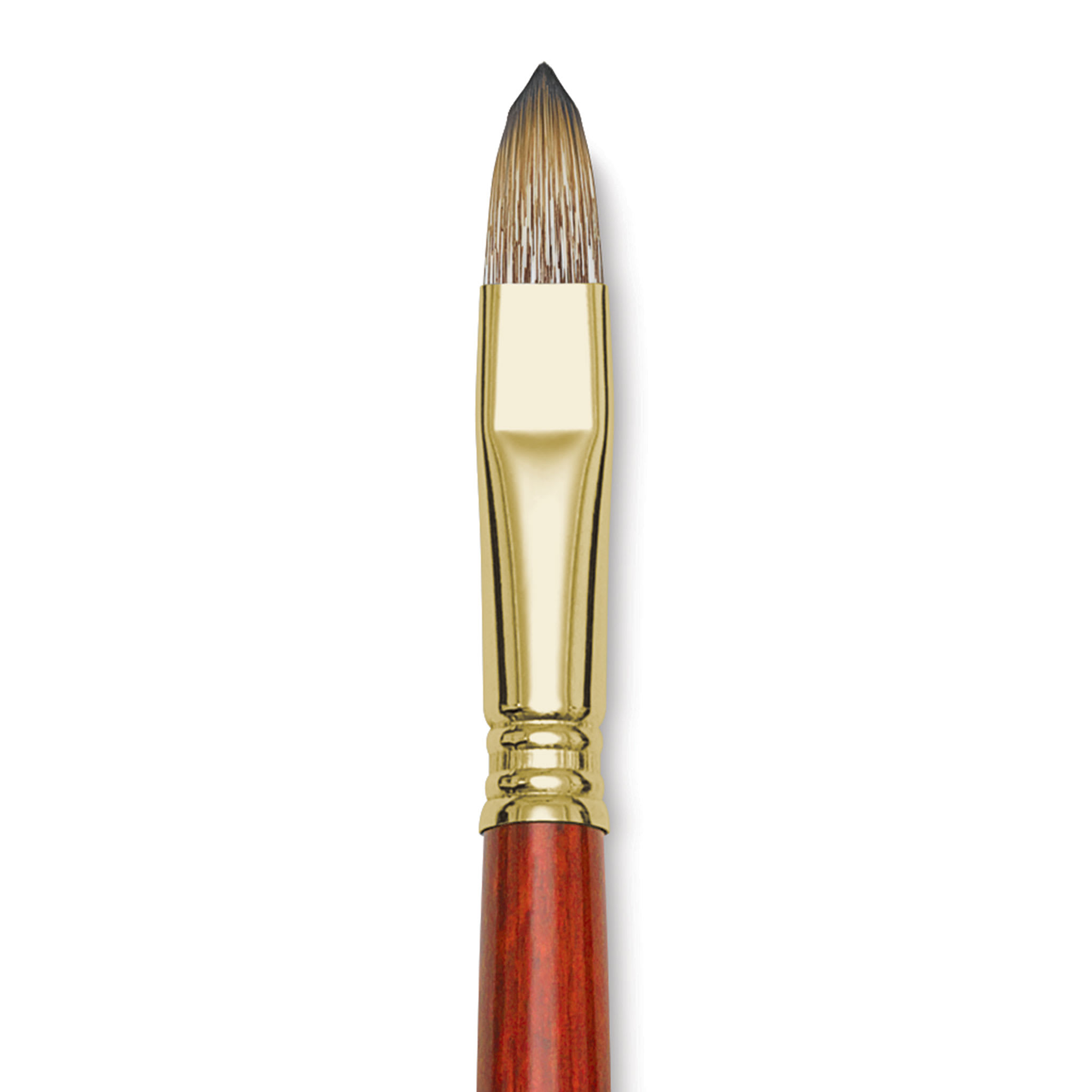 Blick Master Synthetic Brush - Filbert, Long Handle, Size 12