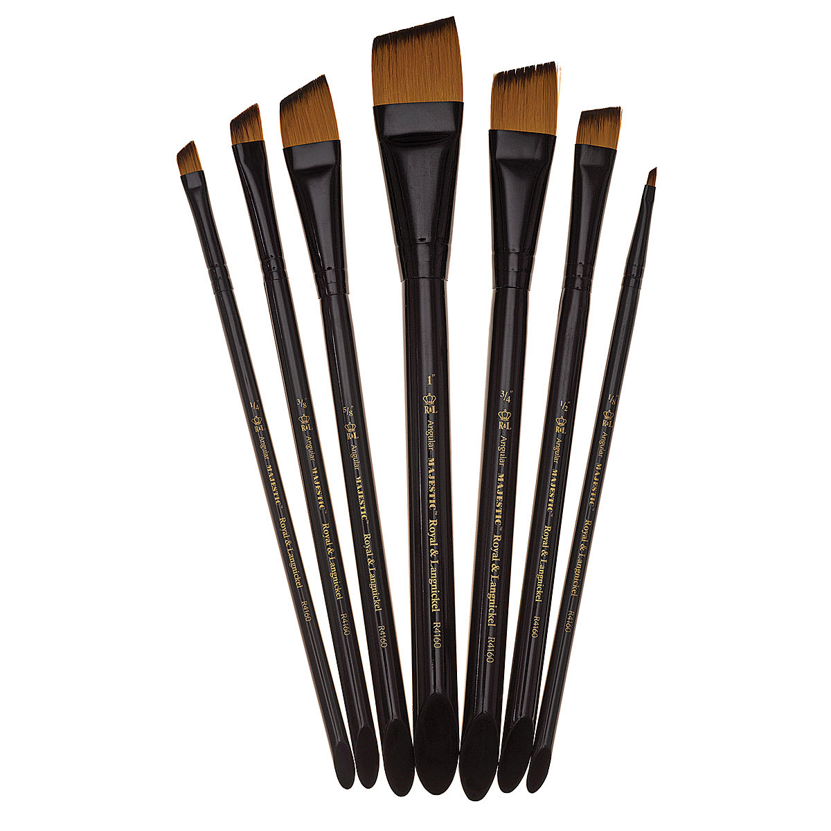 Royal Langnickel Majestic Brush Set - Angular, Set of 7