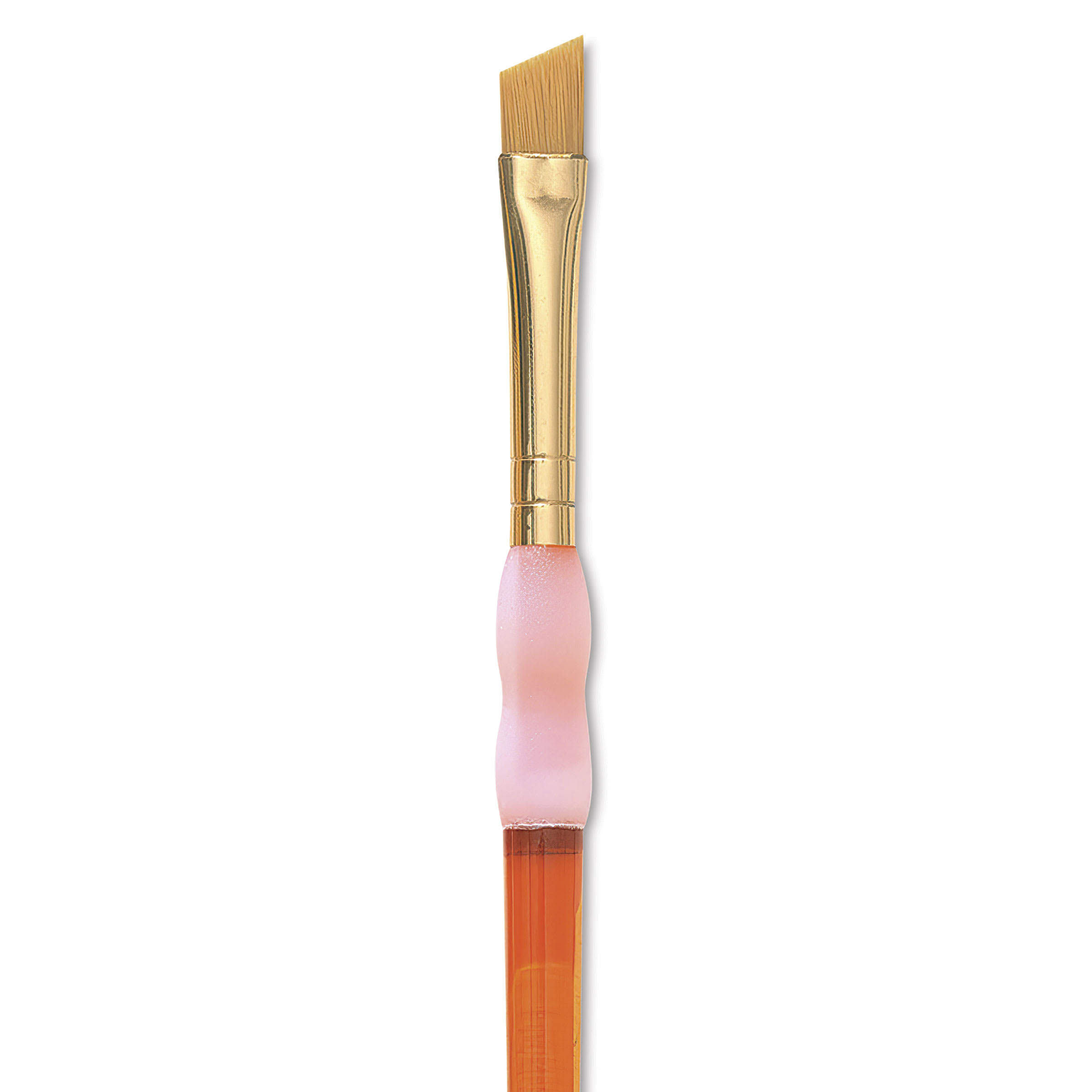 Royal & Langnickel Big Kids' Choice Lil' Grippers Brush - Series BK65 Angular, Size 1/4", Short Handle